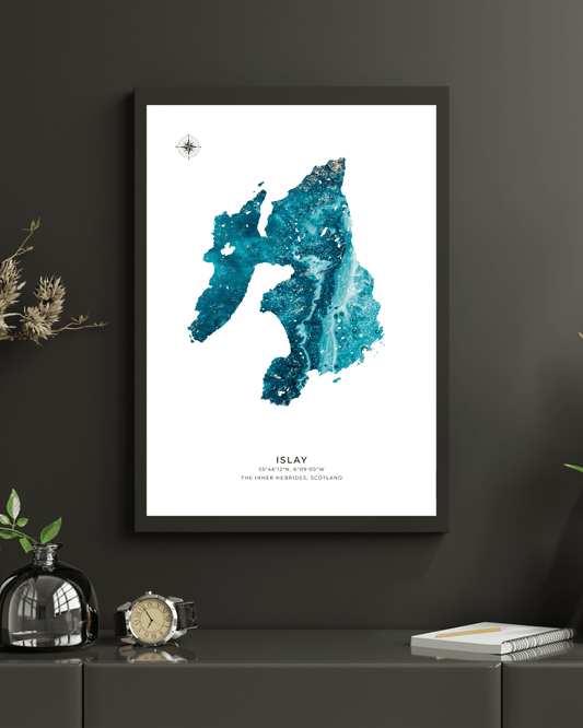 Islay - Fine Art Map Poster