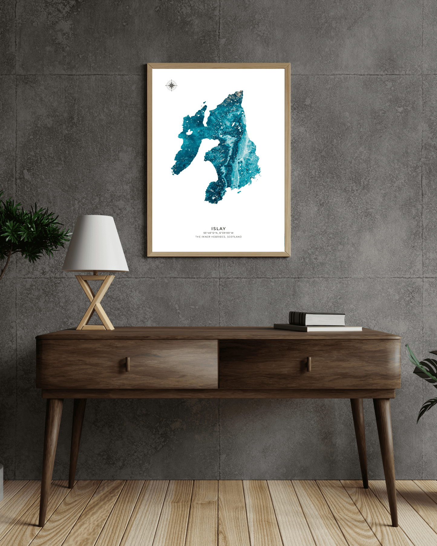 Islay - Fine Art Map Poster
