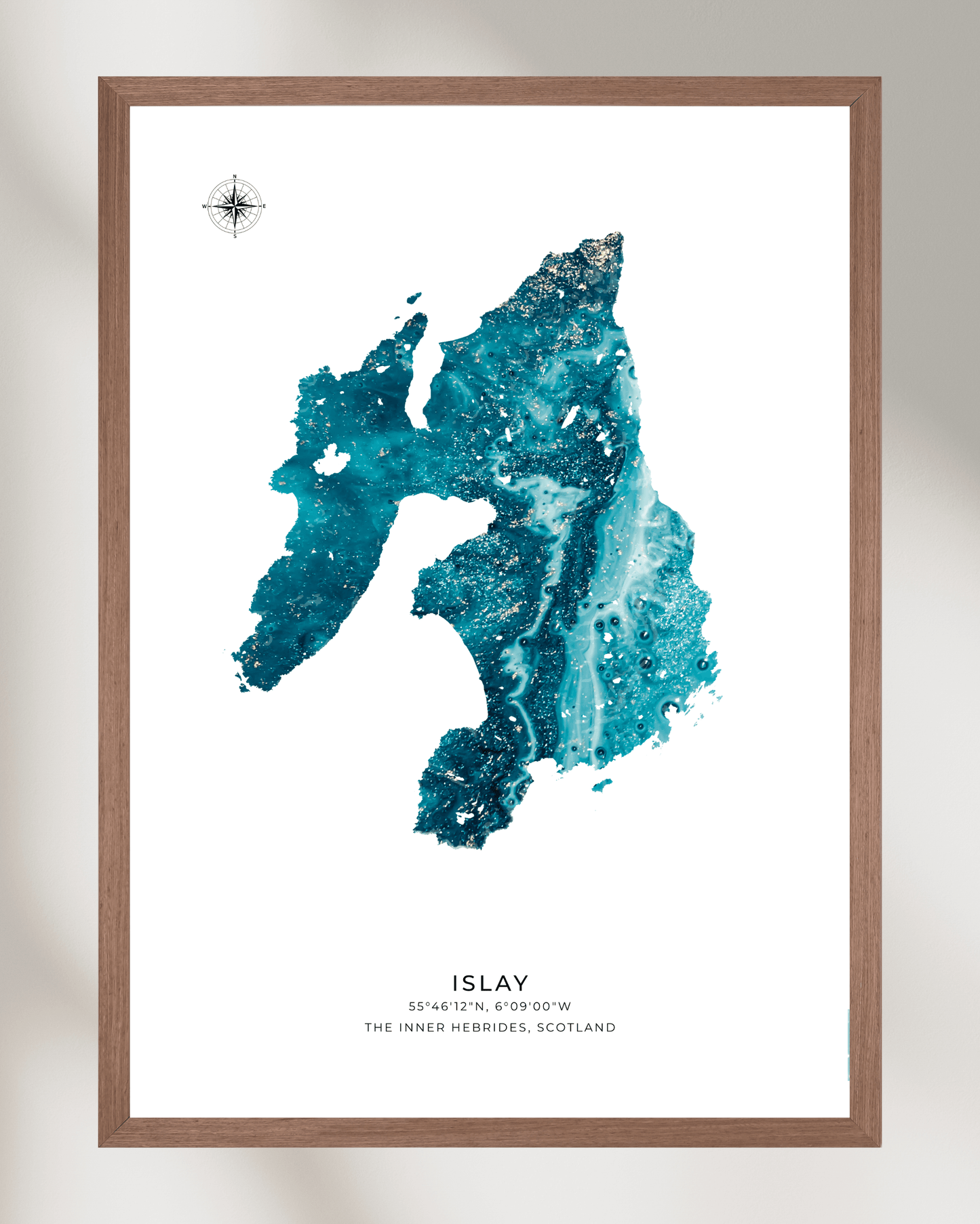 Islay - Fine Art Map Poster