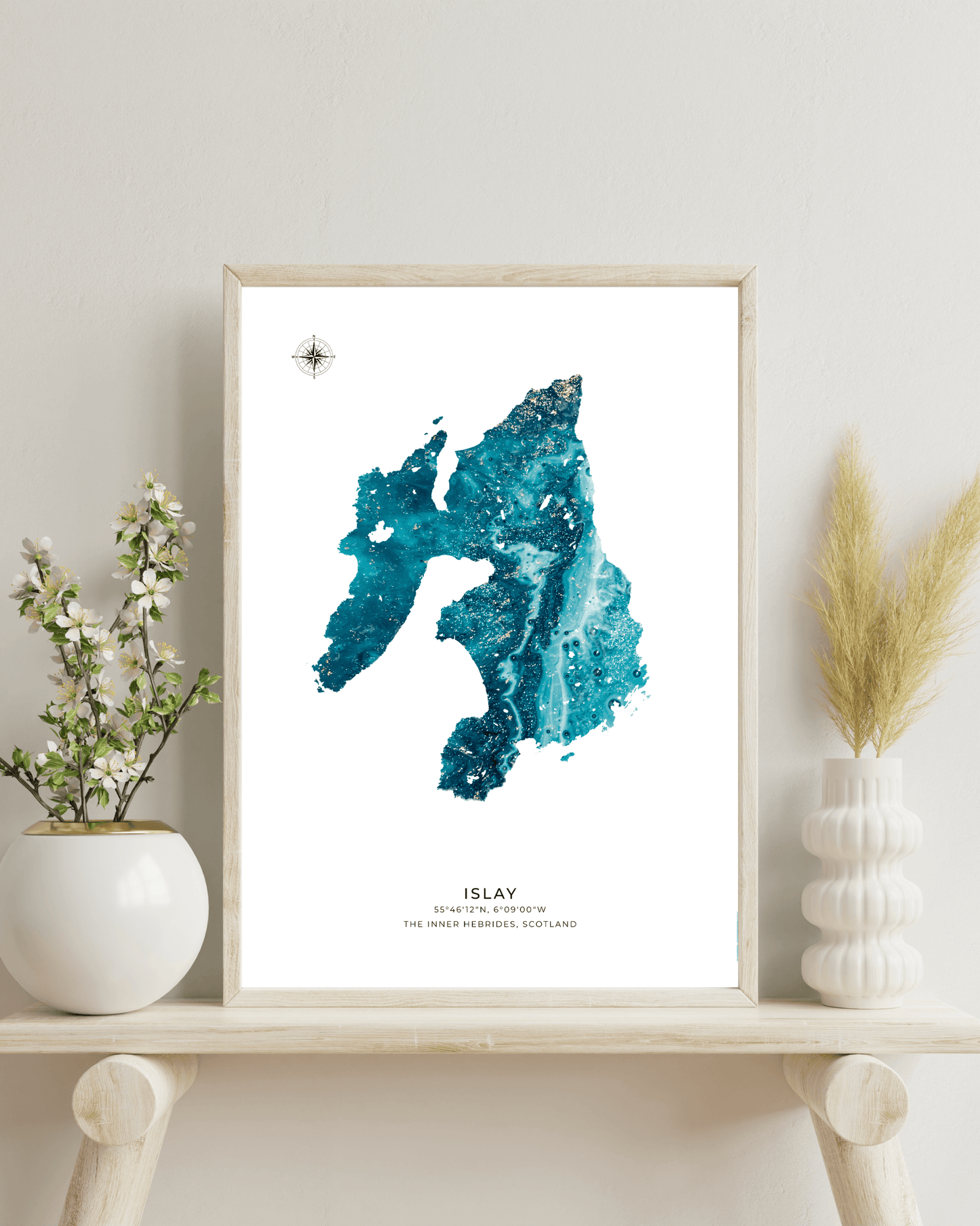 Islay - Fine Art Map Poster