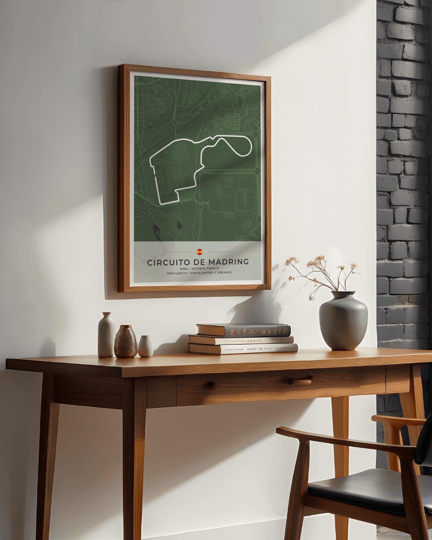 Madrid 'Madring' - Grand Prix Circuit Map Poster