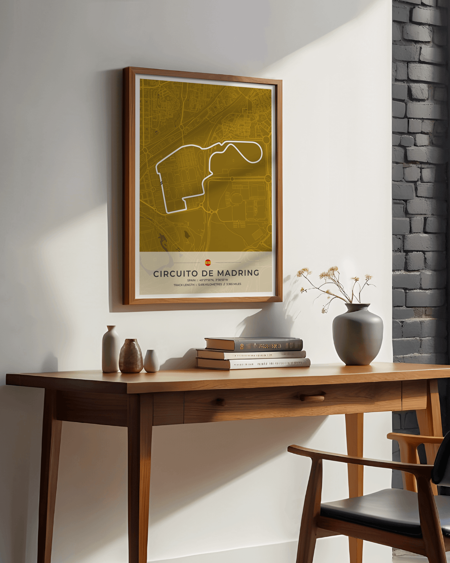 Madrid 'Madring' - Grand Prix Circuit Map Poster