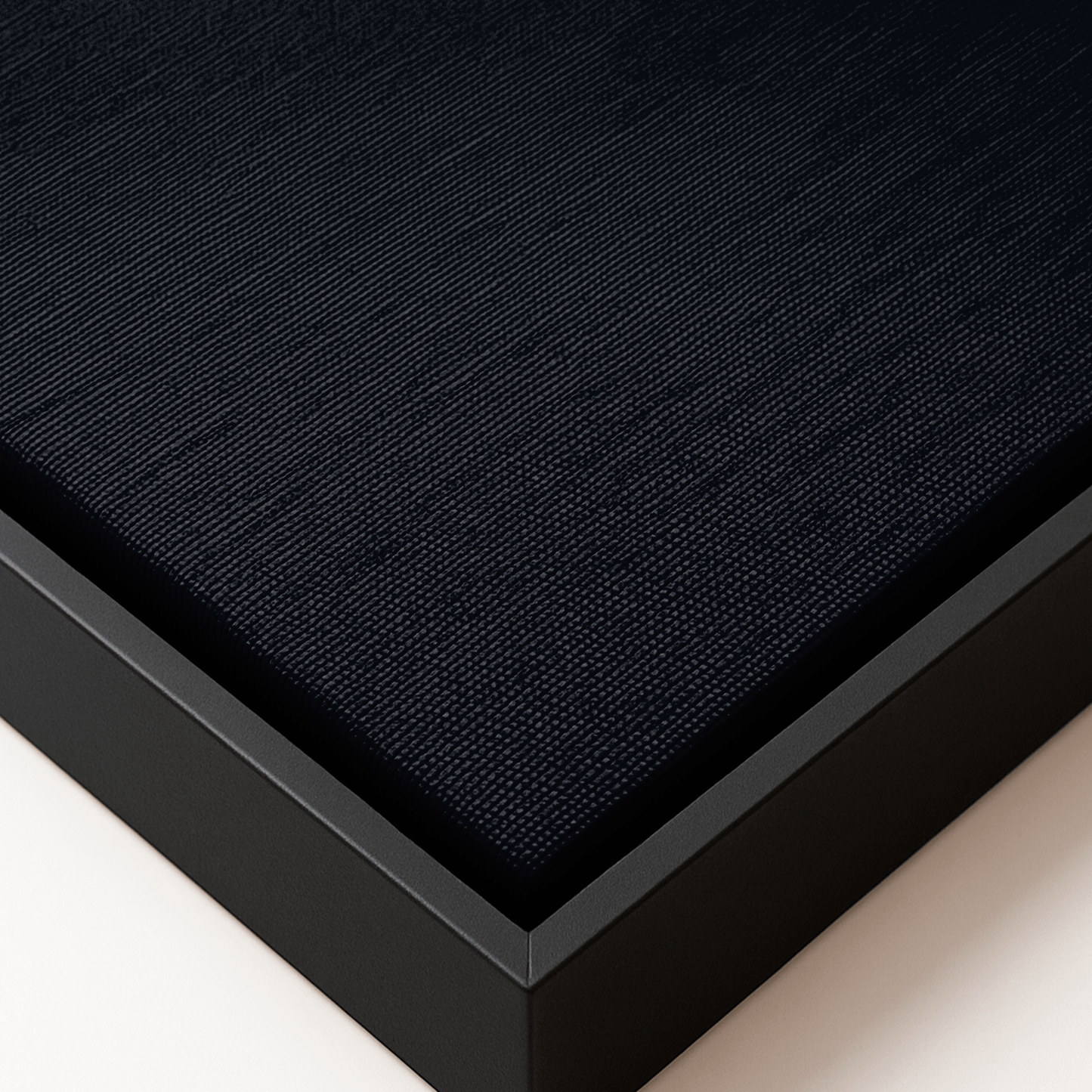 Minimalist Street Map of London - Framed Canvas