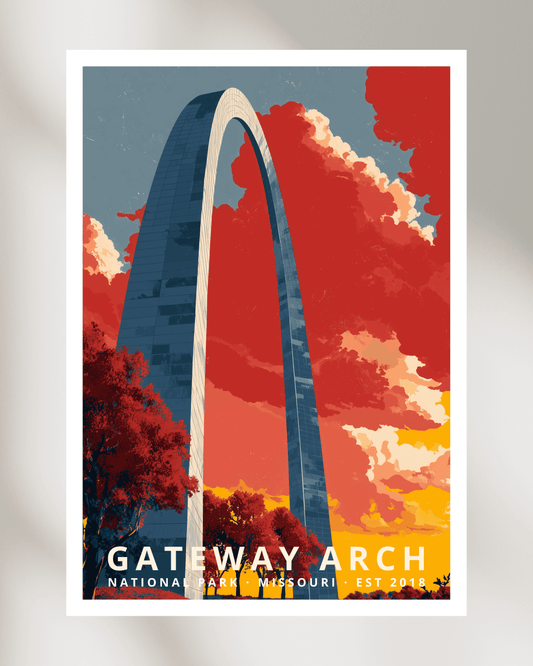 Gateway Arch National Park Poster - Missouri, USA