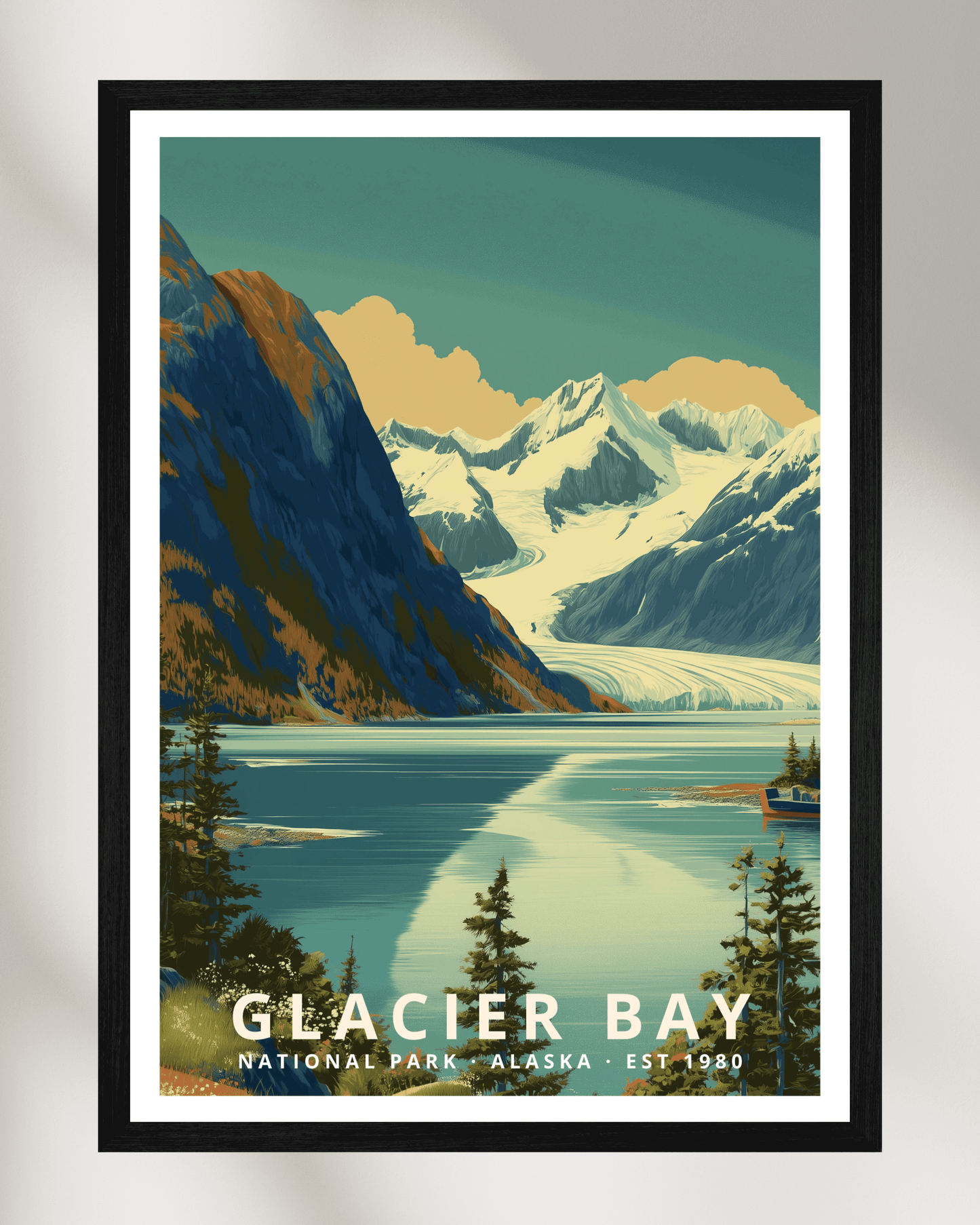 Glacier Bay National Park Poster - Alaska, USA