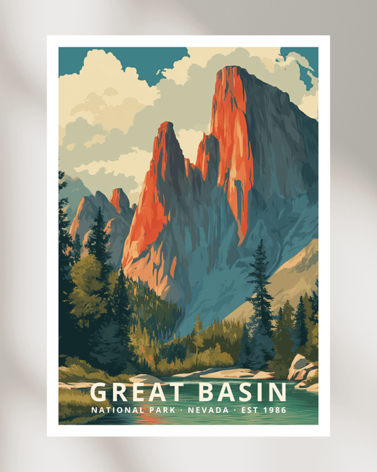 Great Basin National Park Poster - Nevada, USA