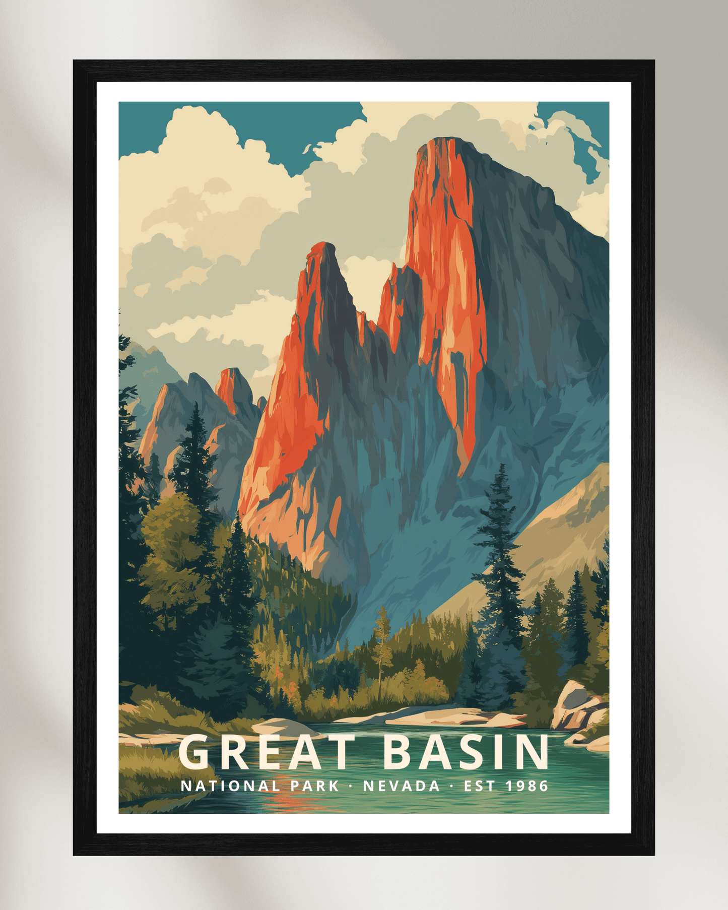 Great Basin National Park Poster - Nevada, USA