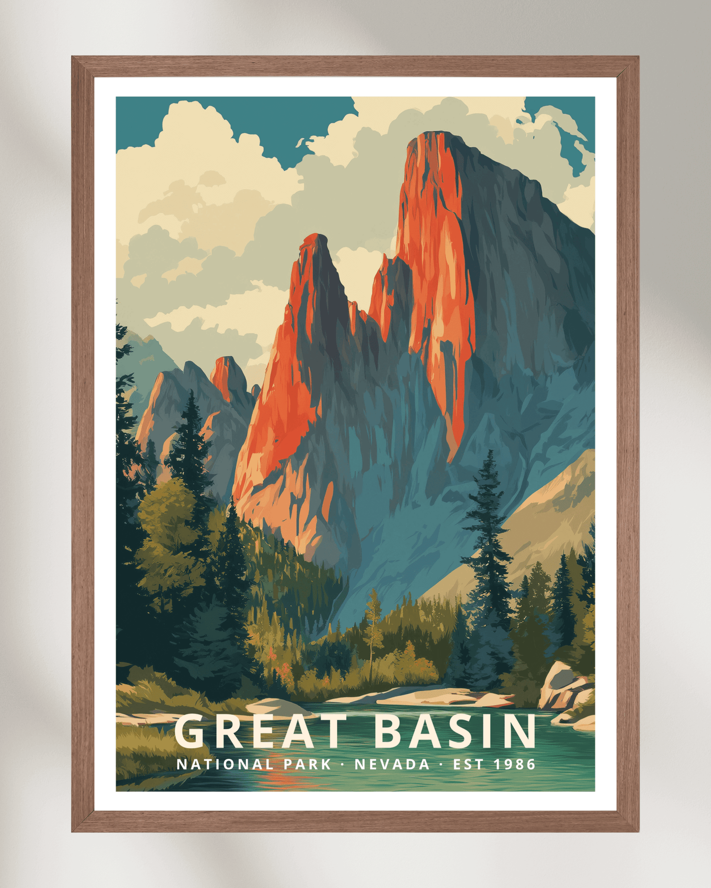 Great Basin National Park Poster - Nevada, USA