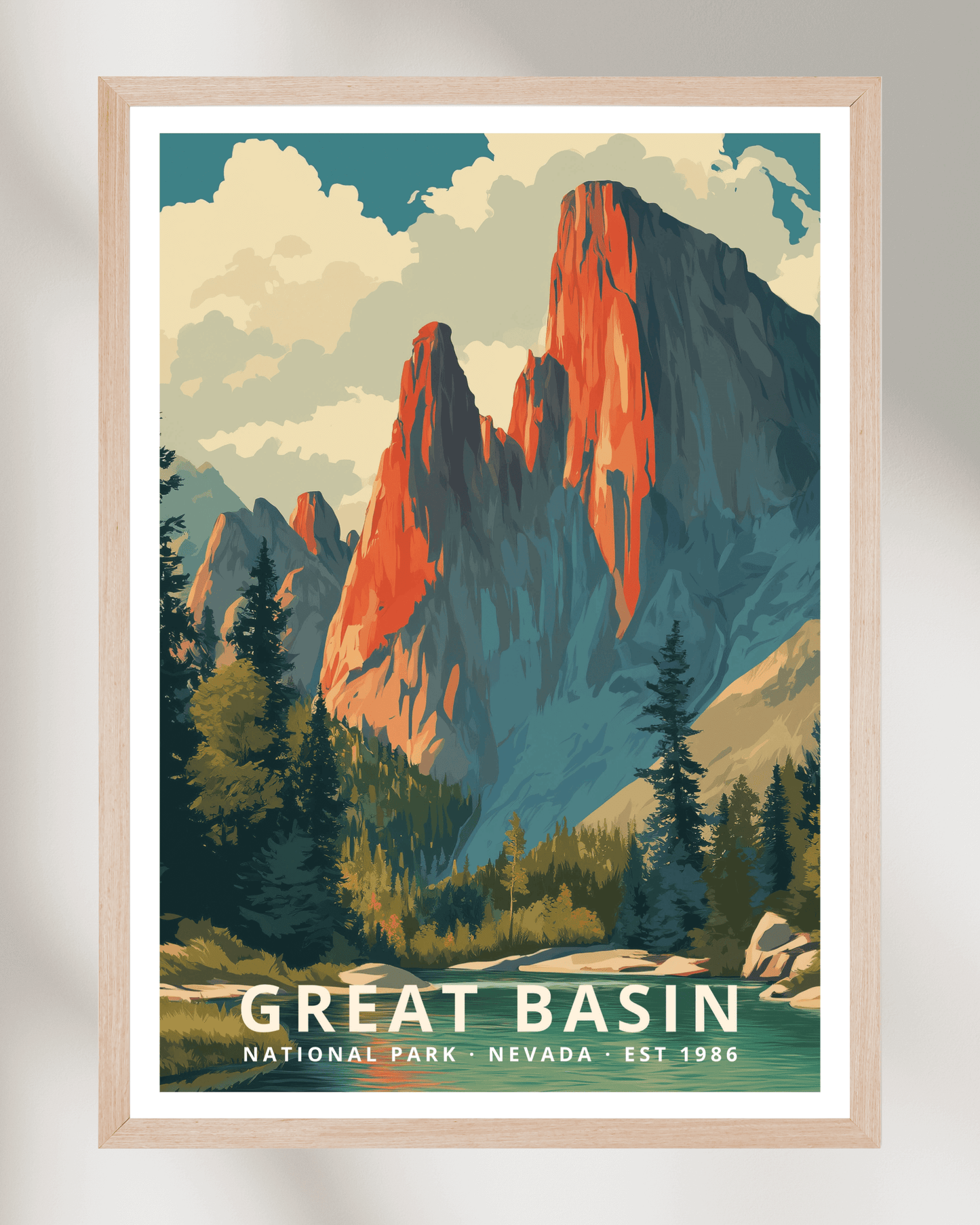 Great Basin National Park Poster - Nevada, USA