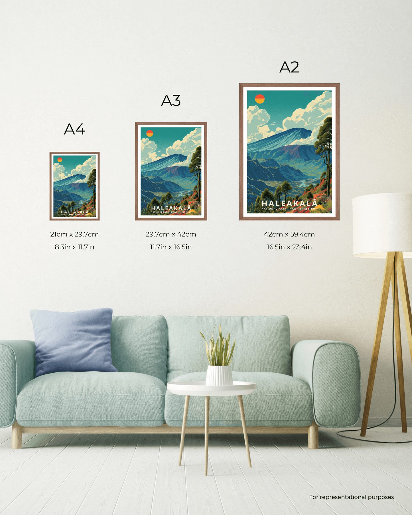 Haleakalā National Park Poster - Hawaii, USA