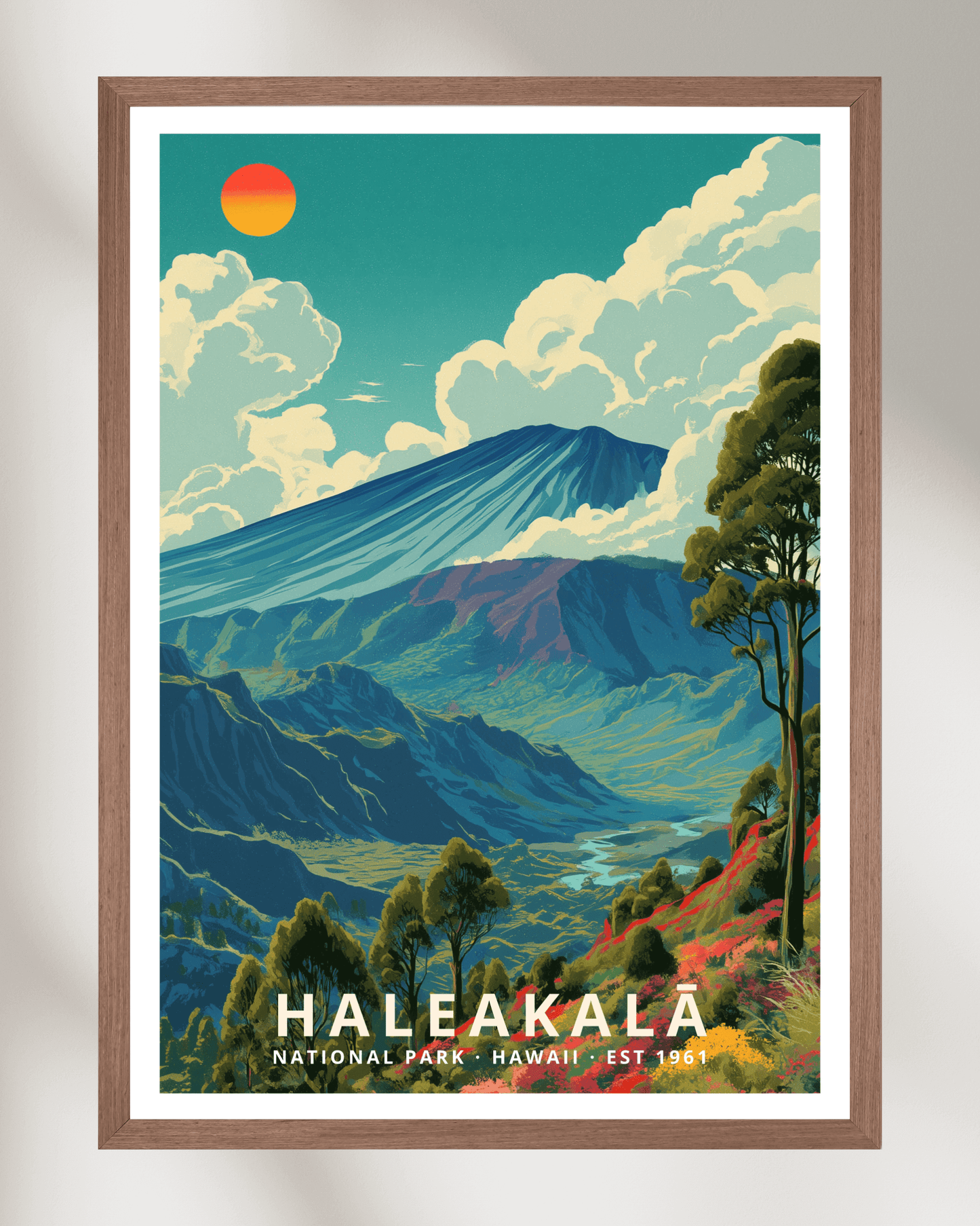 Haleakalā National Park Poster - Hawaii, USA