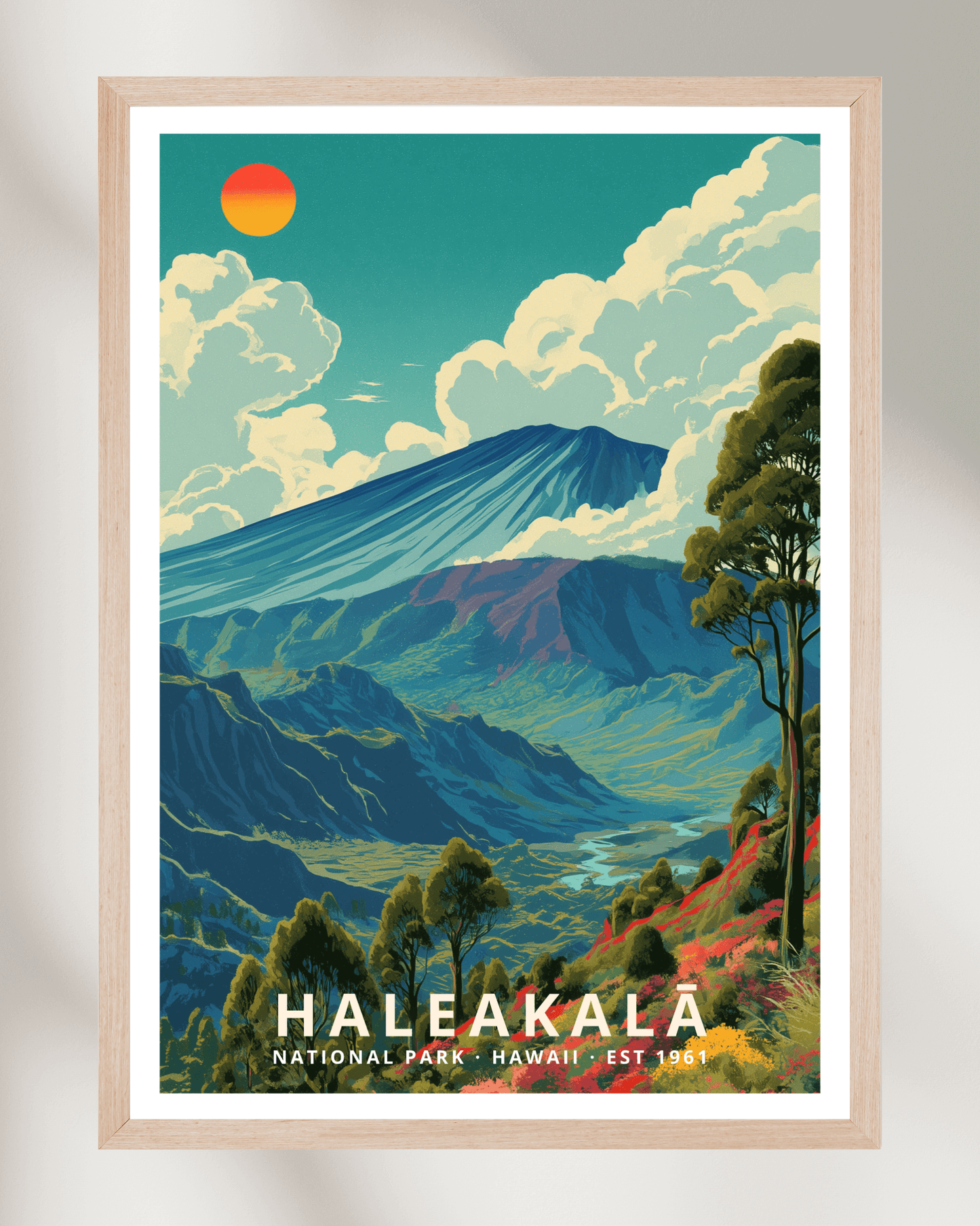 Haleakalā National Park Poster - Hawaii, USA