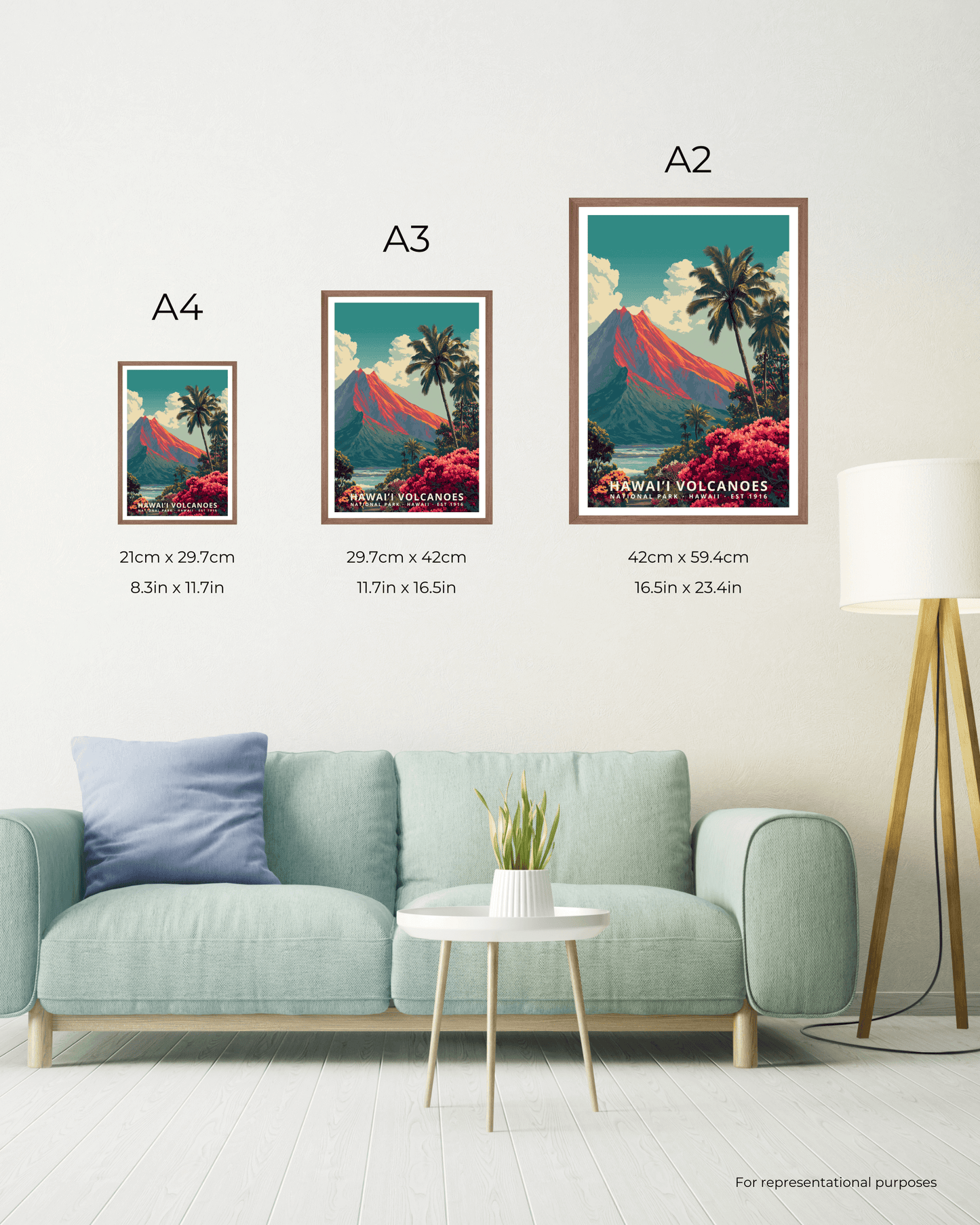 Hawaiʻi Volcanoes National Park Poster - Hawaii, USA