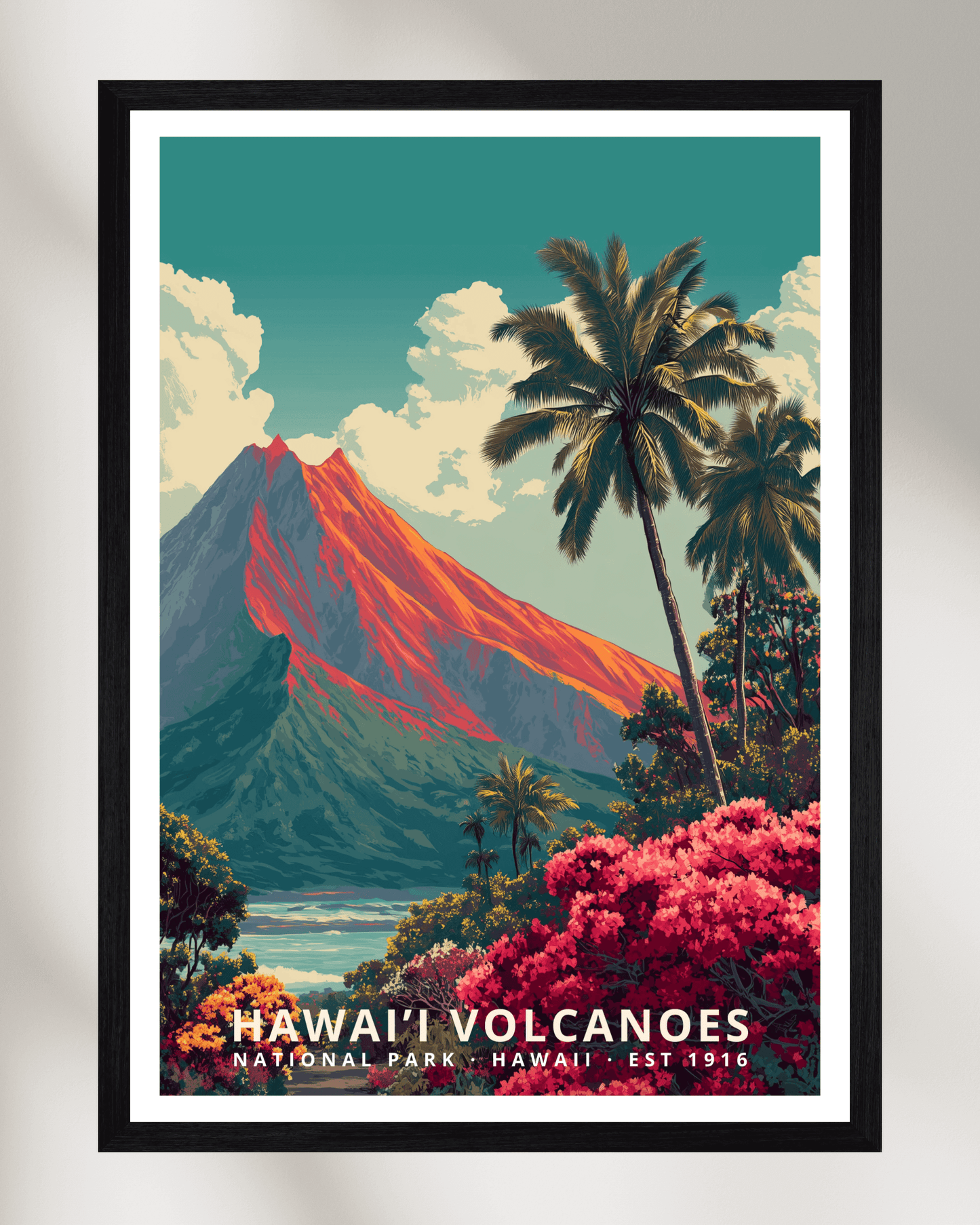 Hawaiʻi Volcanoes National Park Poster - Hawaii, USA