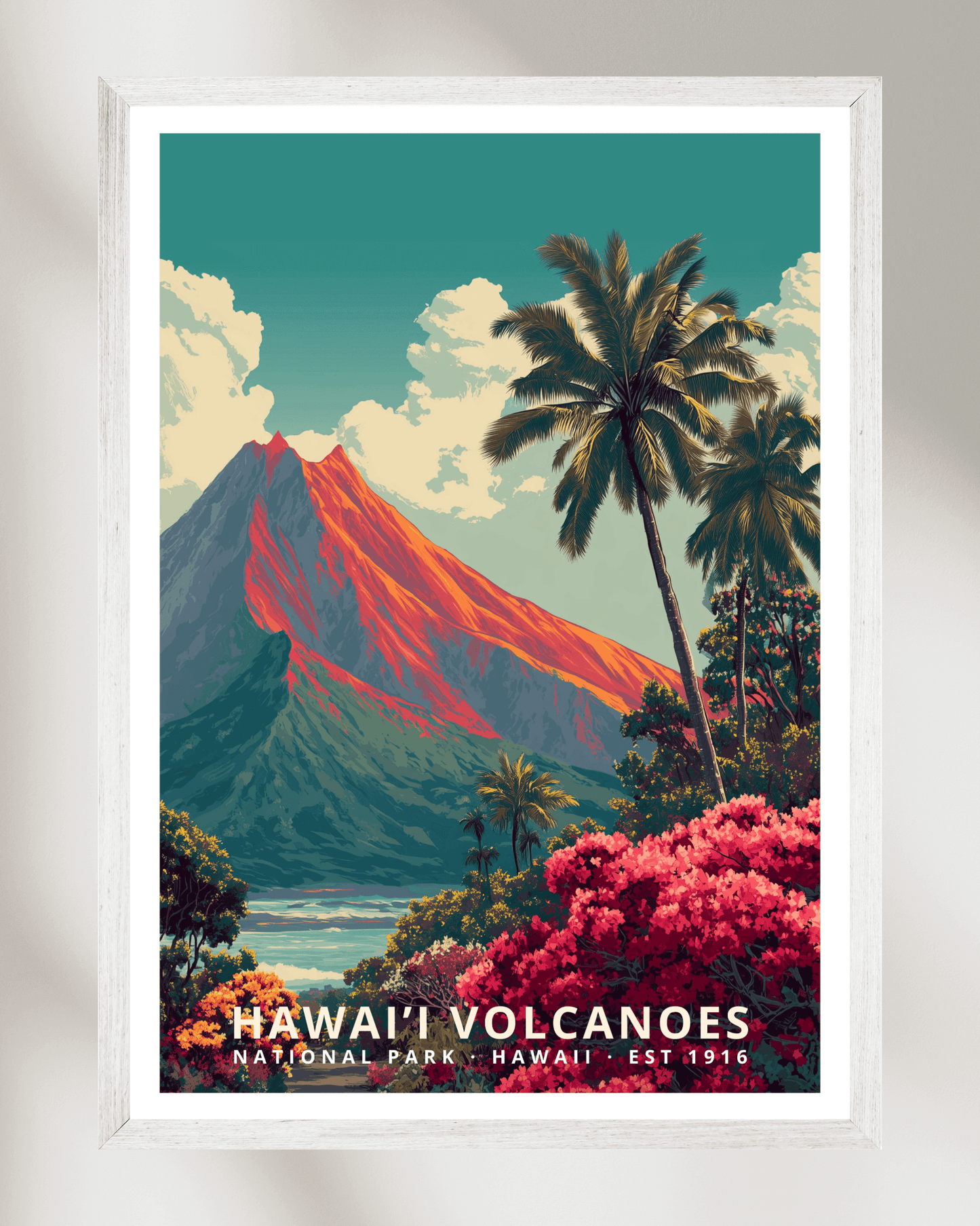 Hawaiʻi Volcanoes National Park Poster - Hawaii, USA
