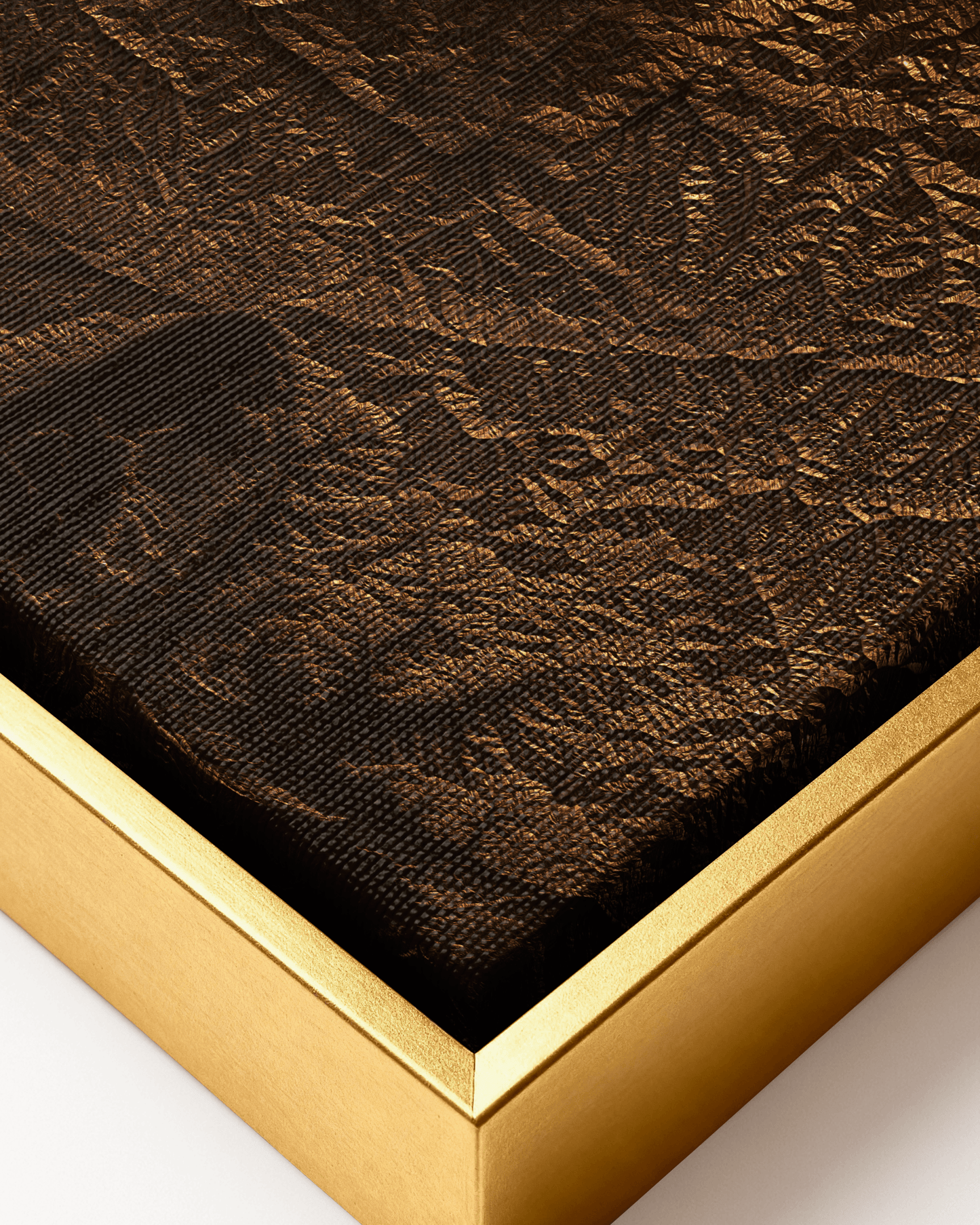 Hindu Kush - Framed Canvas Topographical Map