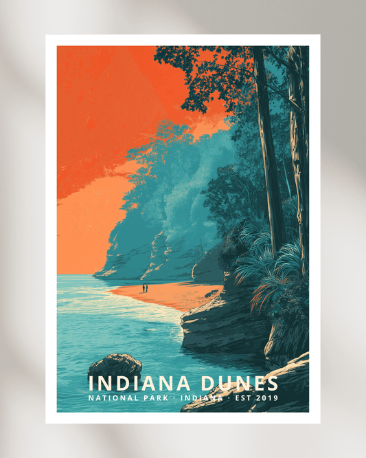 Indiana Dunes National Park Poster - Indiana, USA