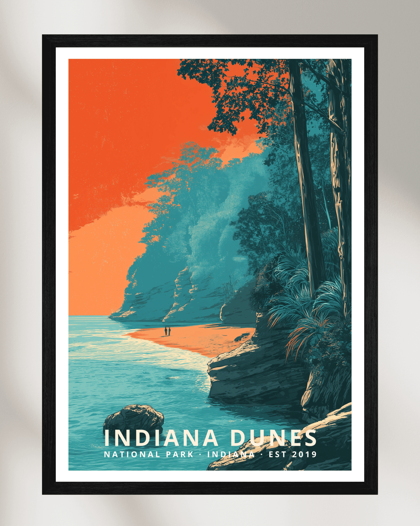 Indiana Dunes National Park Poster - Indiana, USA