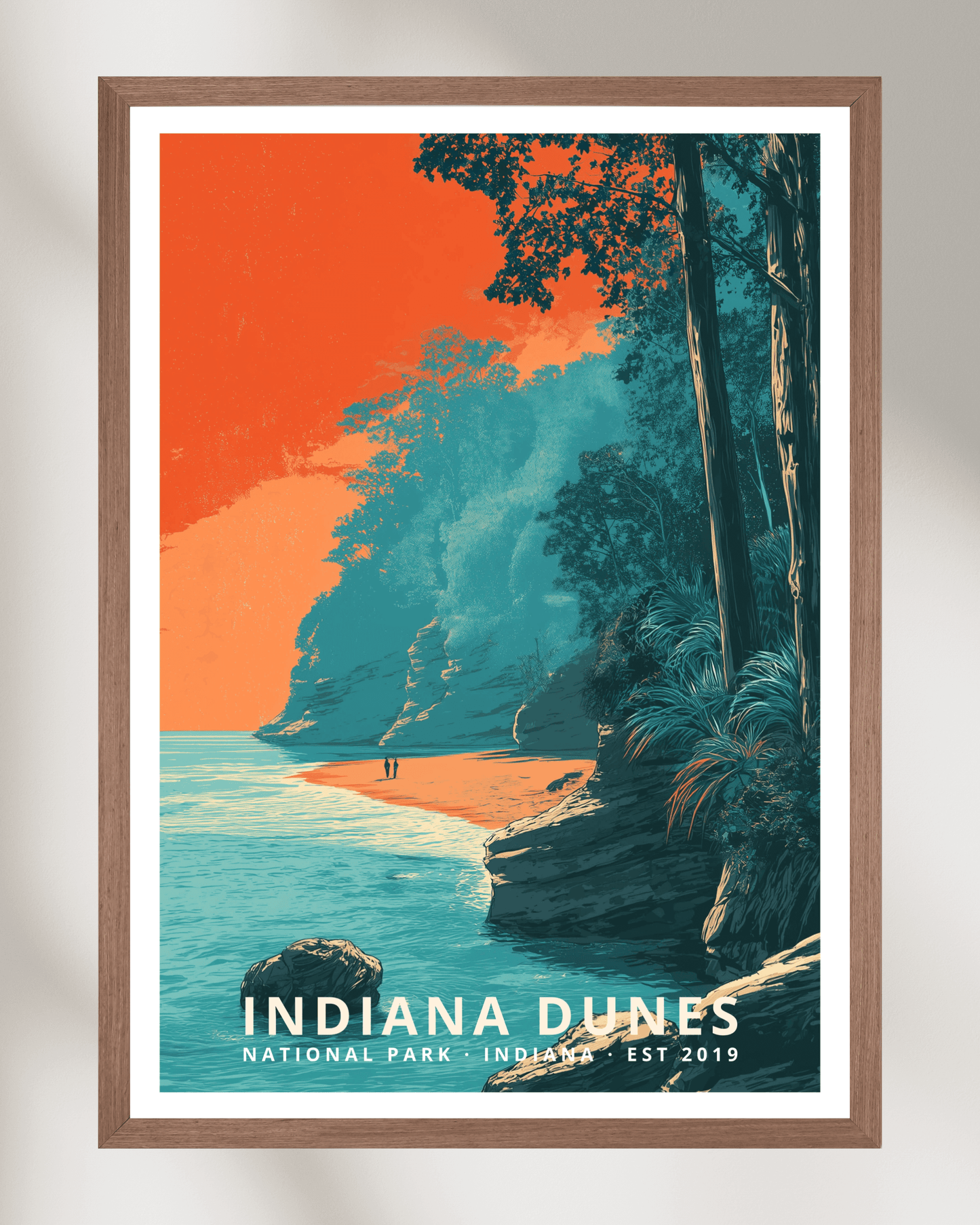 Indiana Dunes National Park Poster - Indiana, USA