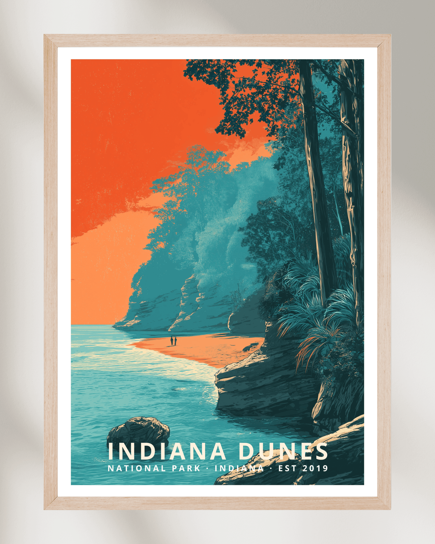 Indiana Dunes National Park Poster - Indiana, USA