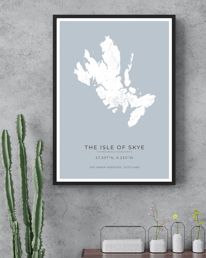 Isle of Skye -  Framed Map Poster