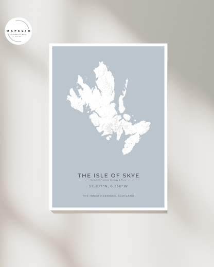 Isle of Skye -  Framed Map Poster