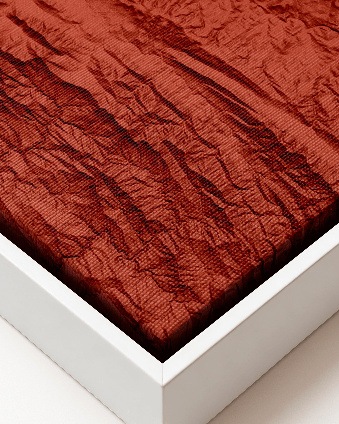 Kammanassie Mountains - Framed Canvas Topographical Map