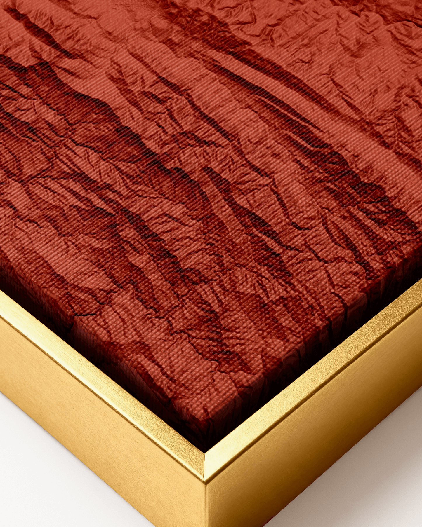 Kammanassie Mountains - Framed Canvas Topographical Map
