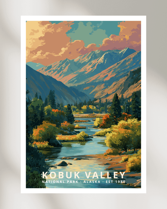 Kobuk Valley National Park Poster - Alaska, USA