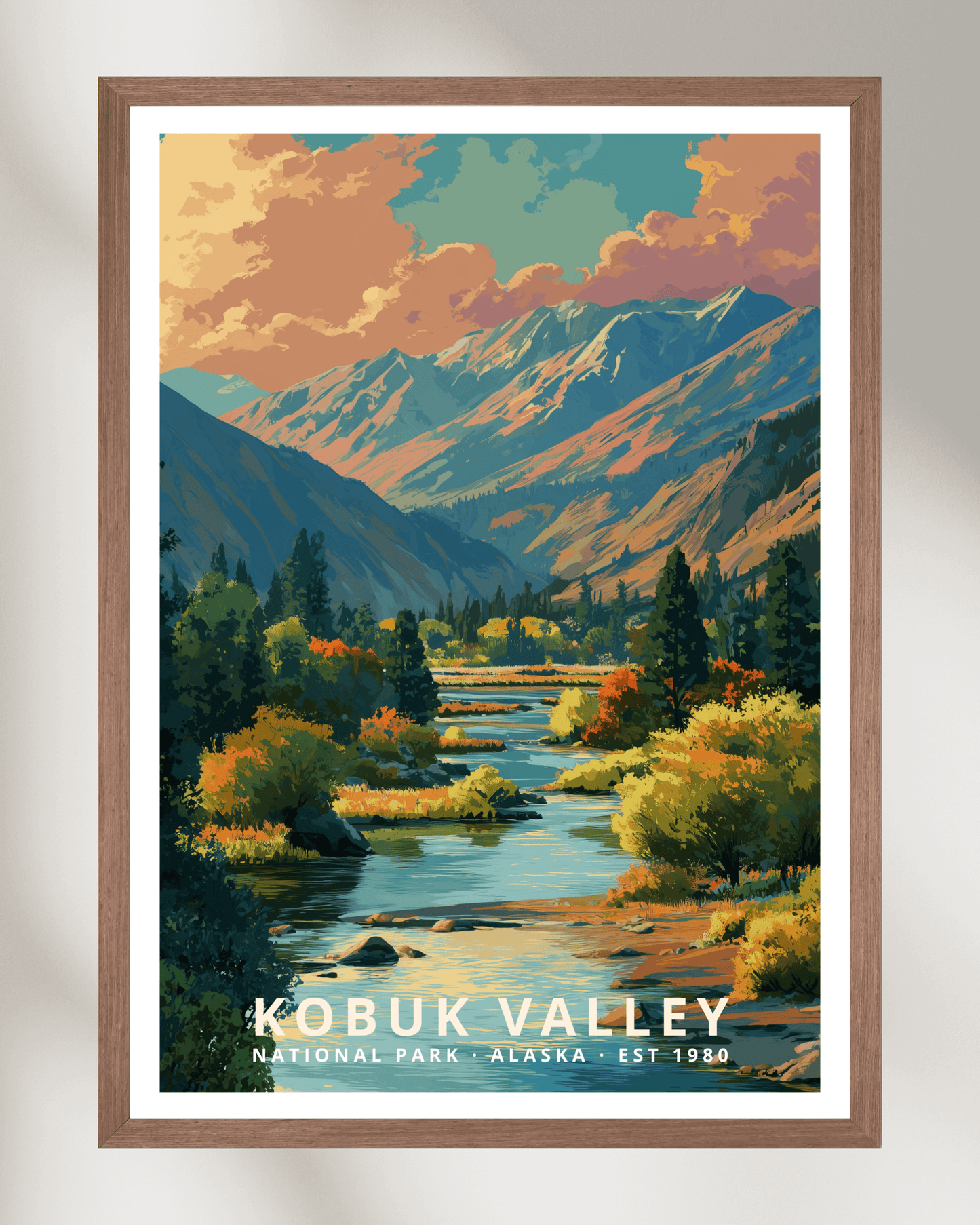 Kobuk Valley National Park Poster - Alaska, USA