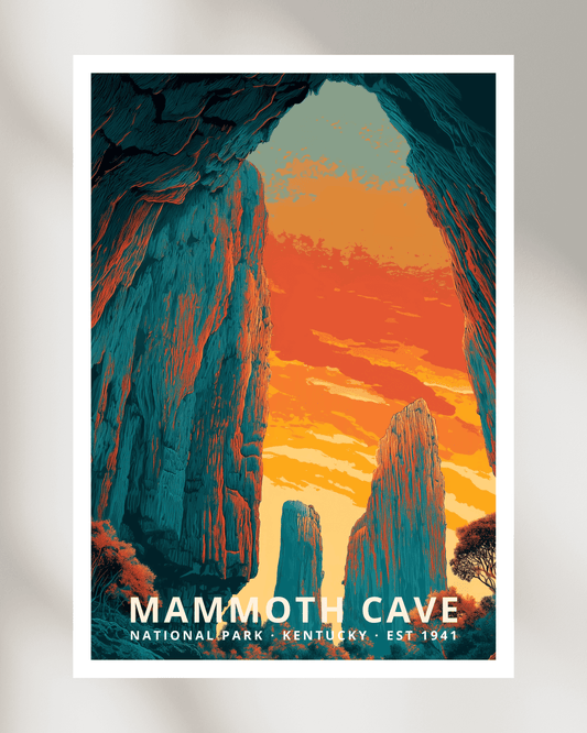 Mammoth Cave National Park Poster - Kentucky, USA