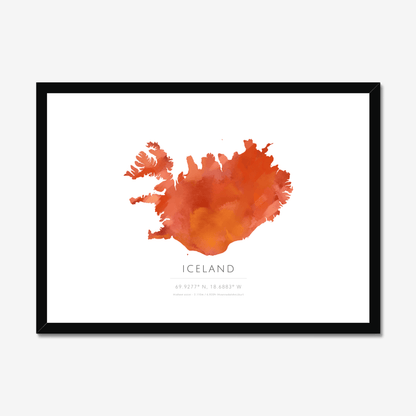 Iceland -  Framed & Mounted Print