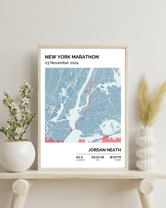 Personalised Marathon & Running Route Map