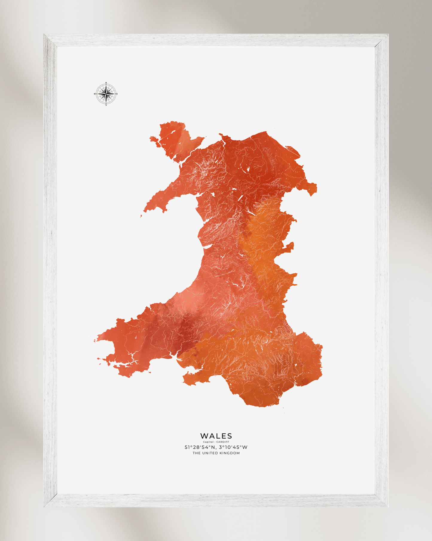 Wales - Fine Art Map