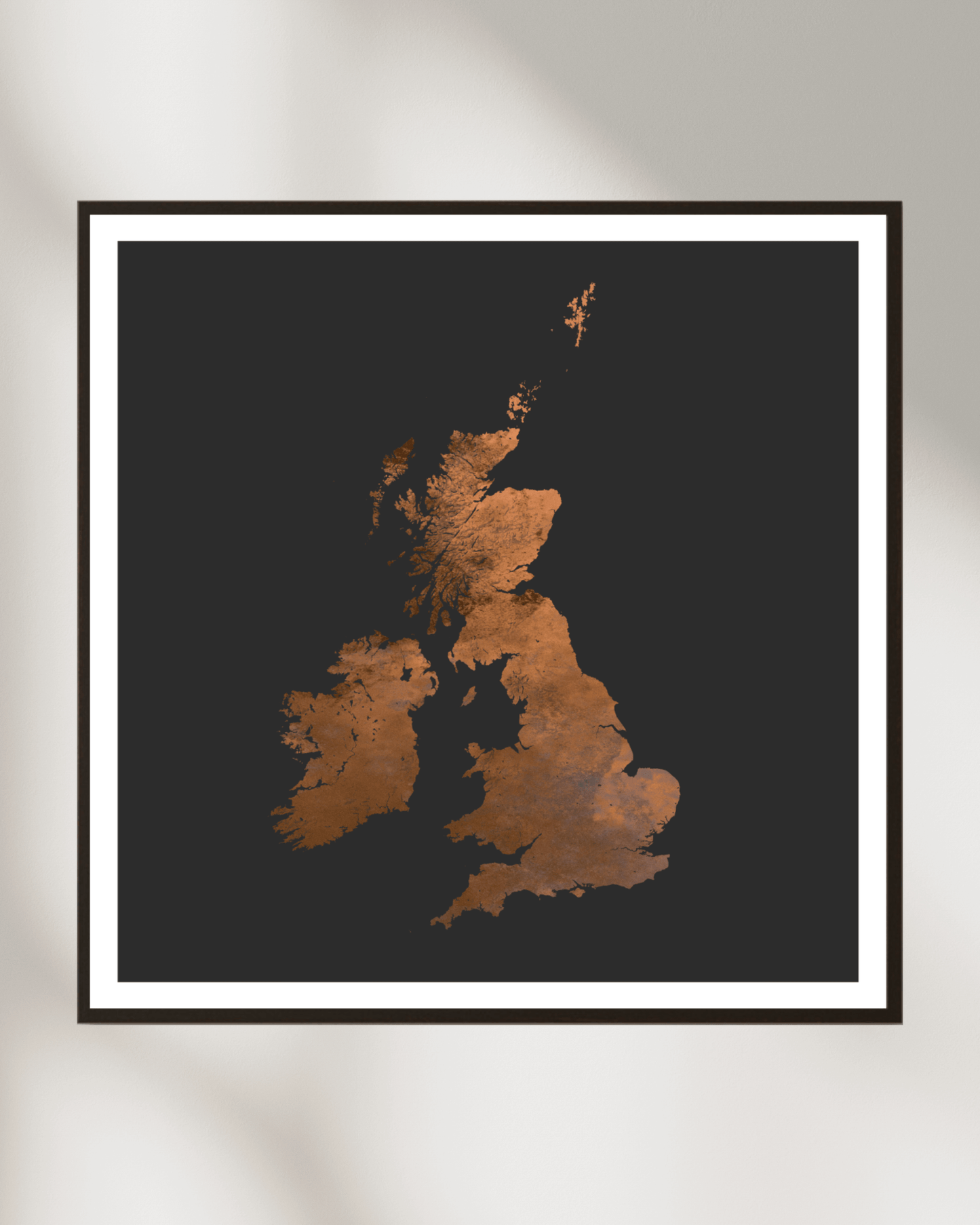 The British Isles - Fine Art Map