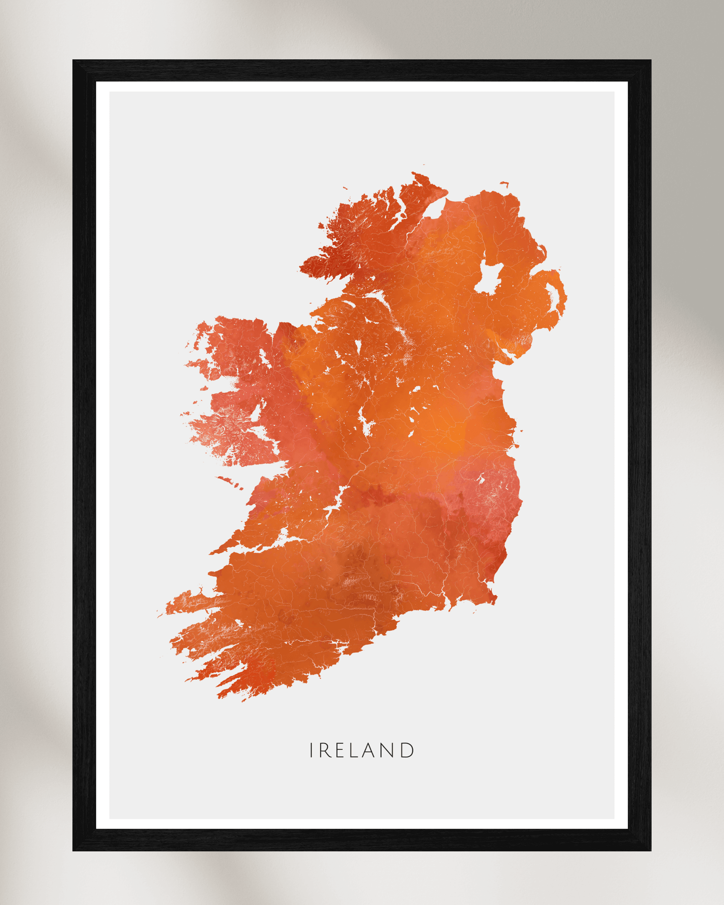 Ireland - Fine Art Map