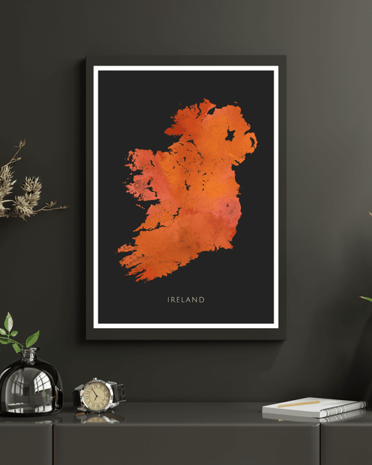 Ireland - Fine Art Map