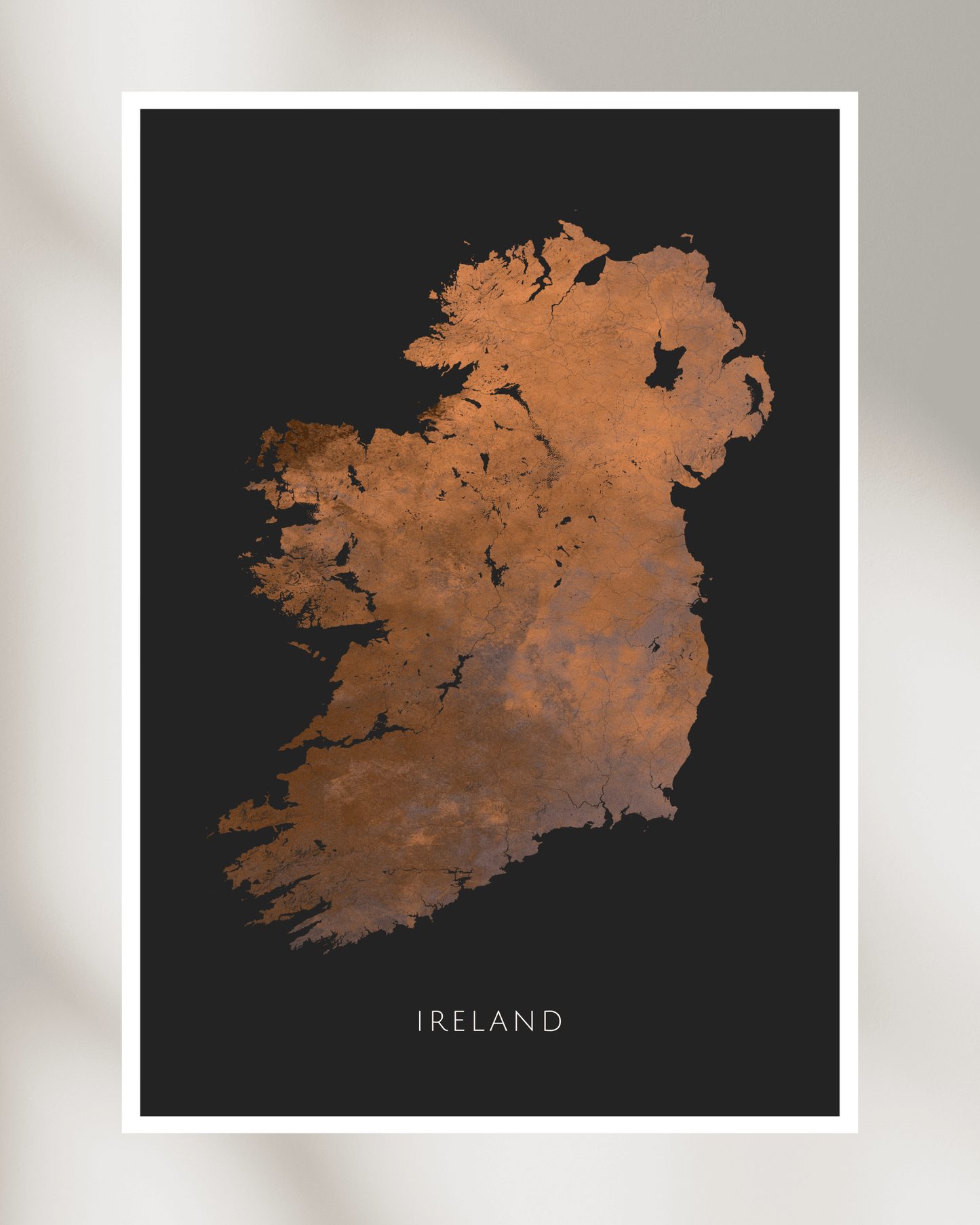 Ireland - Fine Art Map