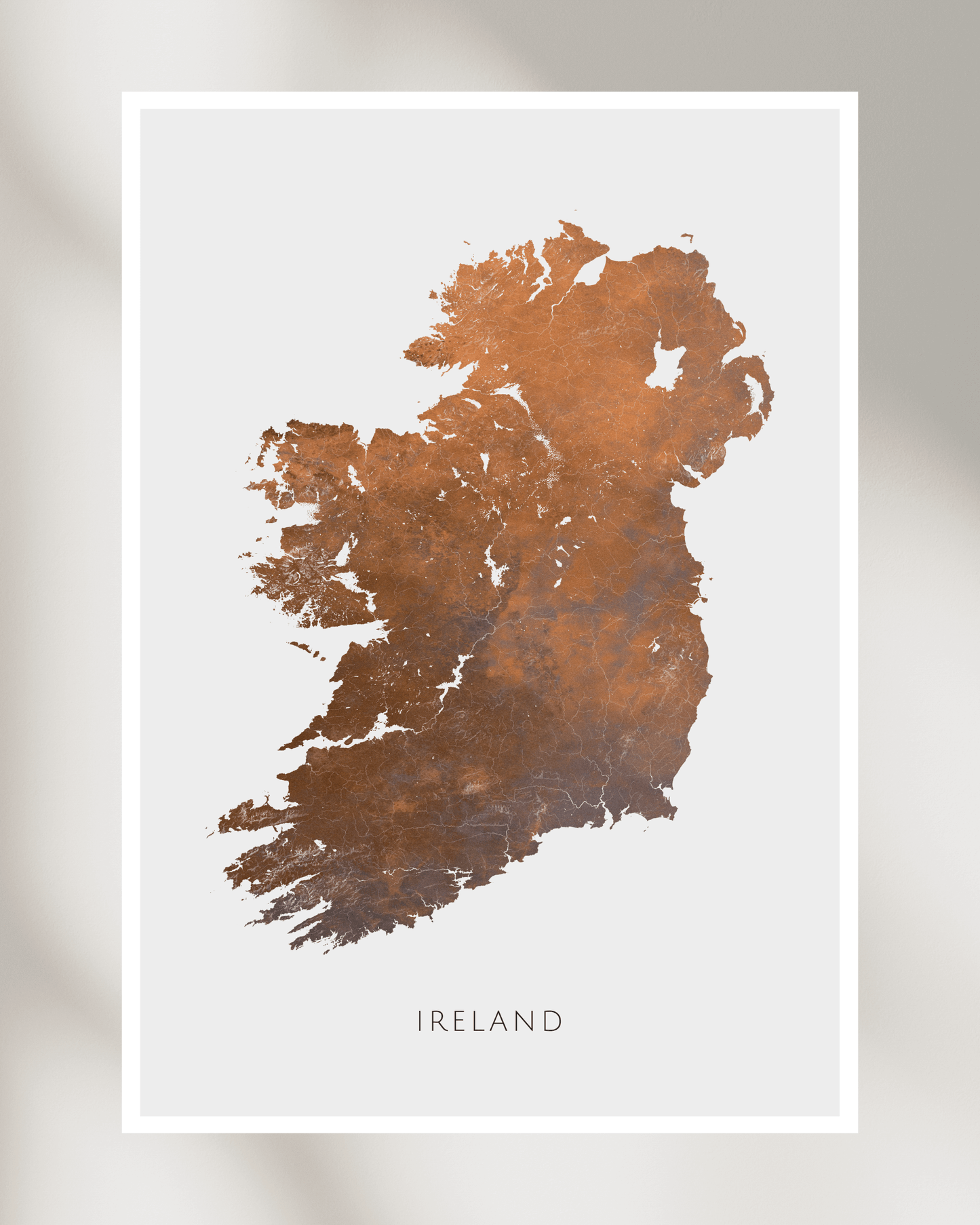 Ireland - Fine Art Map