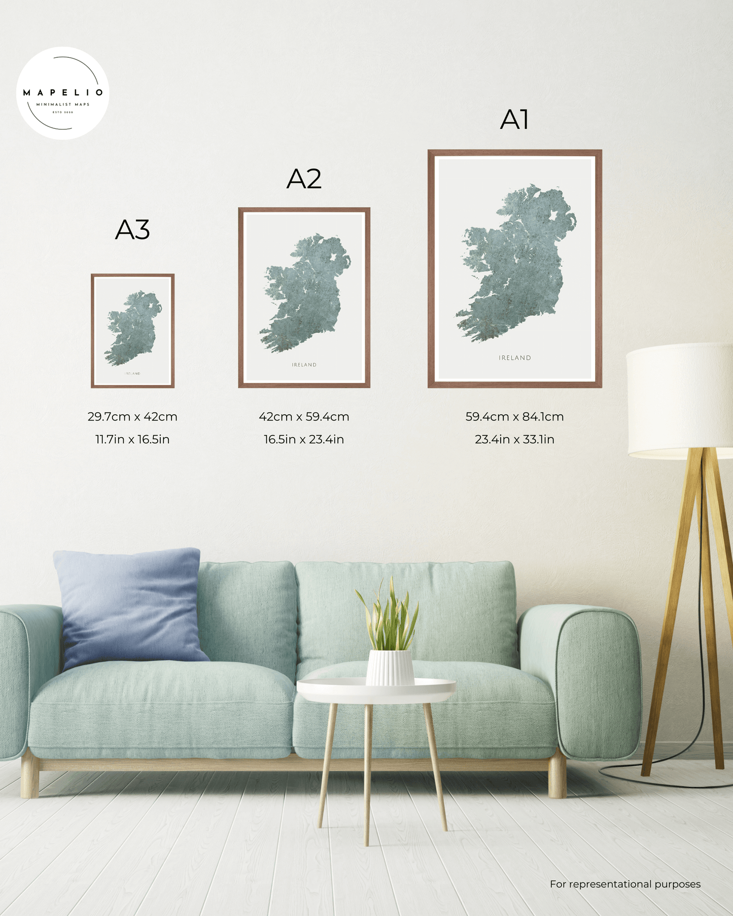 Ireland - Fine Art Map