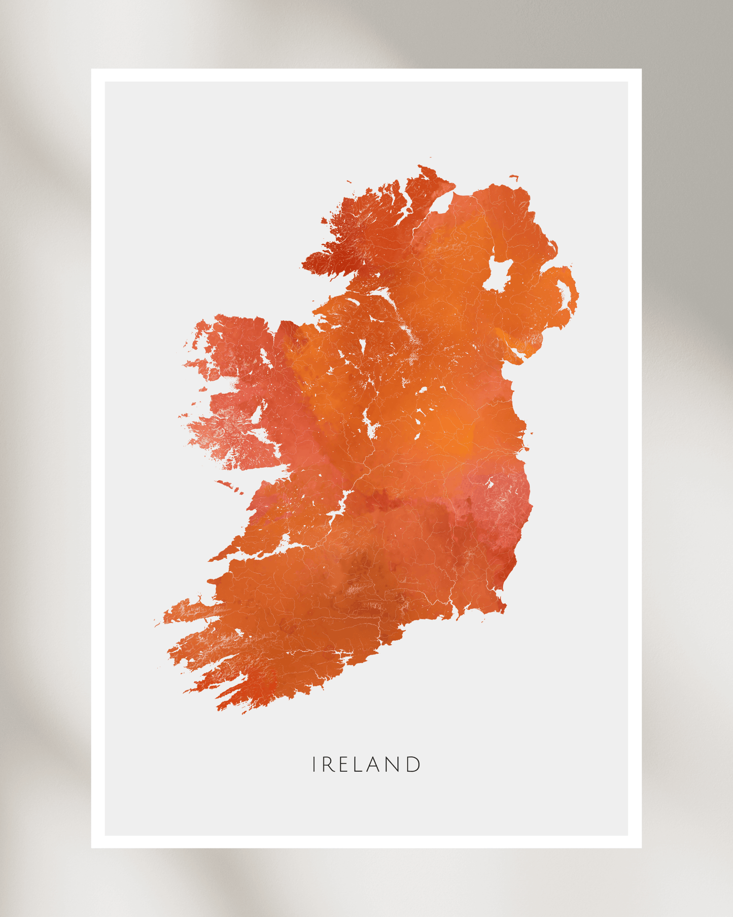 Ireland - Fine Art Map