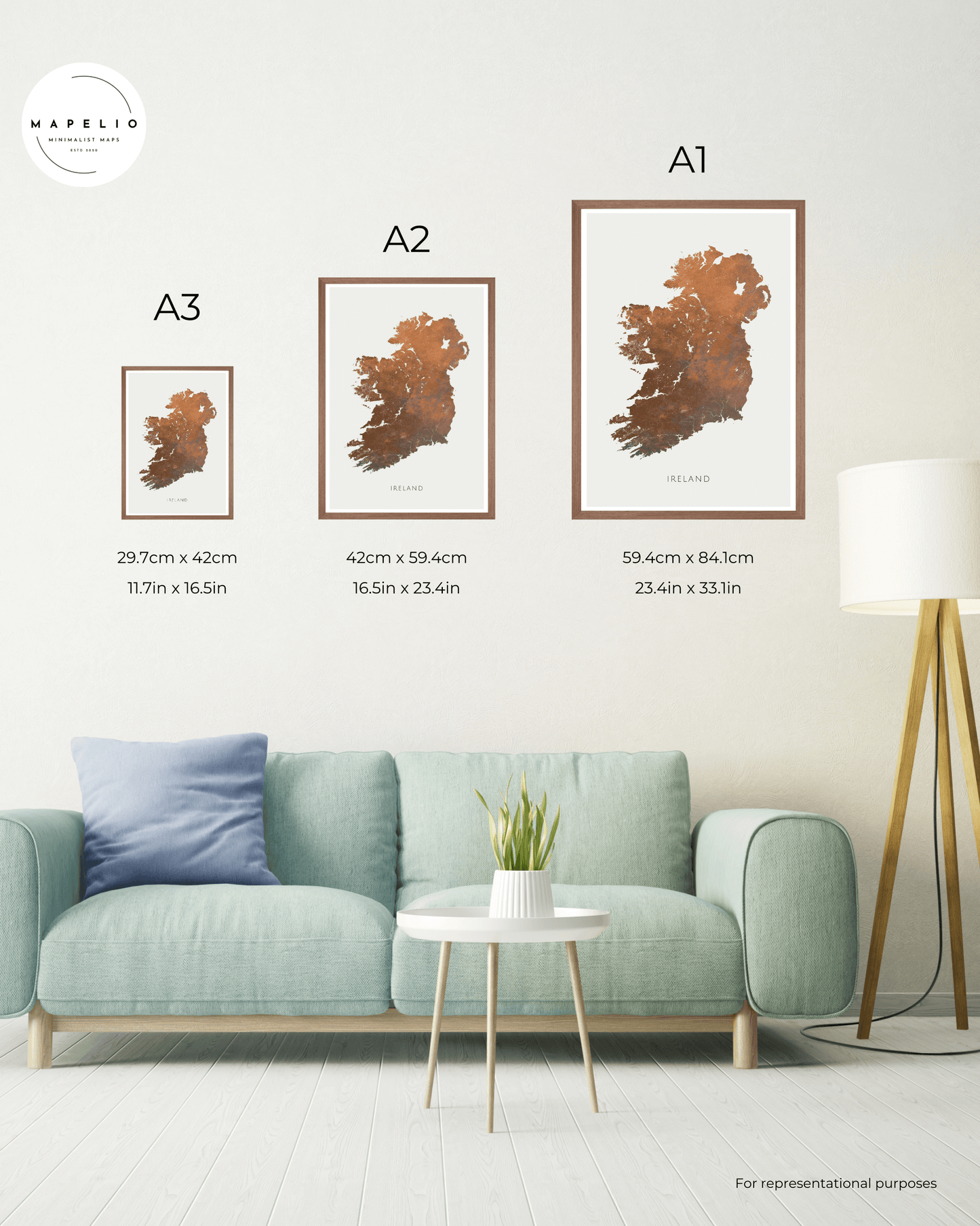 Ireland - Fine Art Map