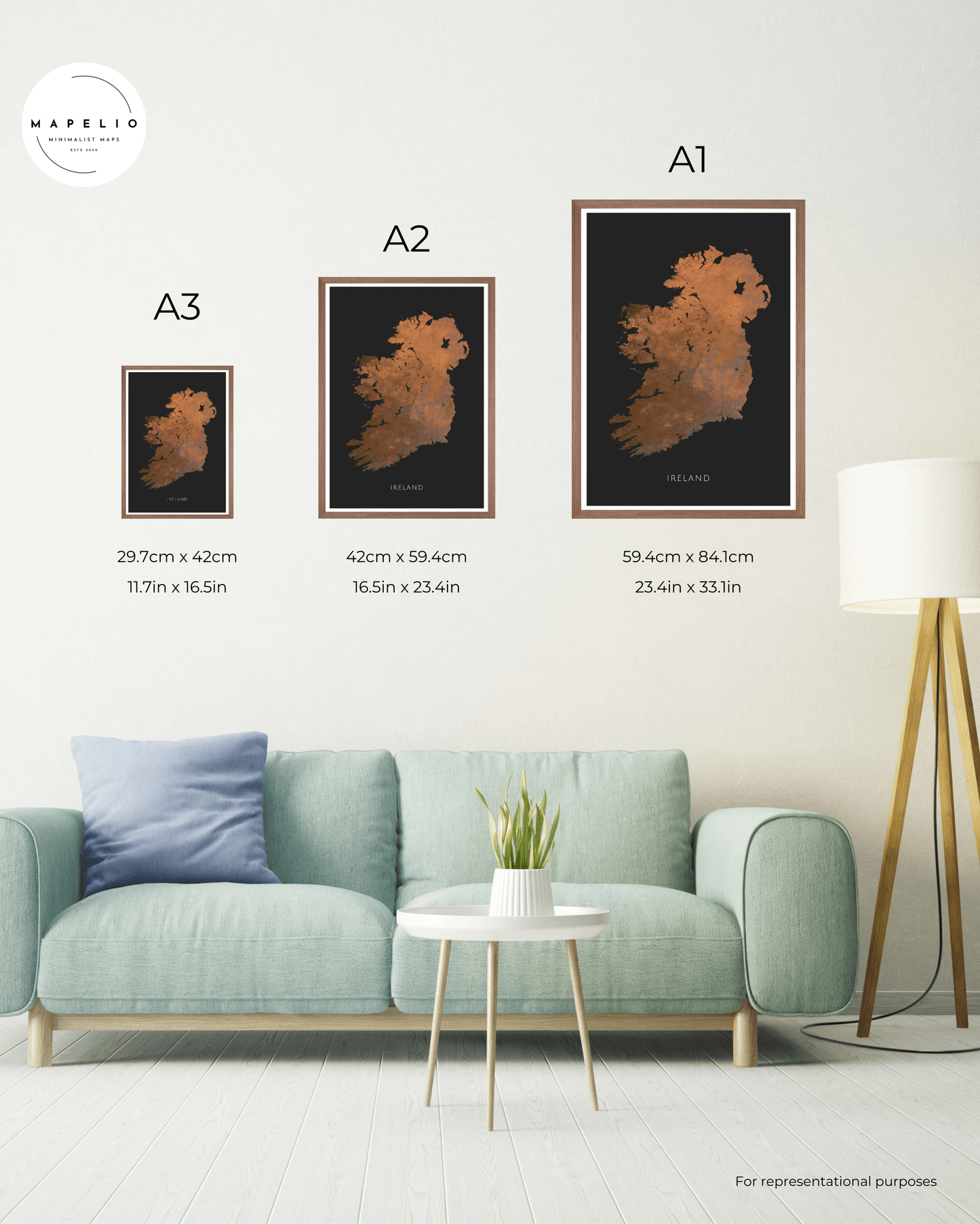 Ireland - Fine Art Map