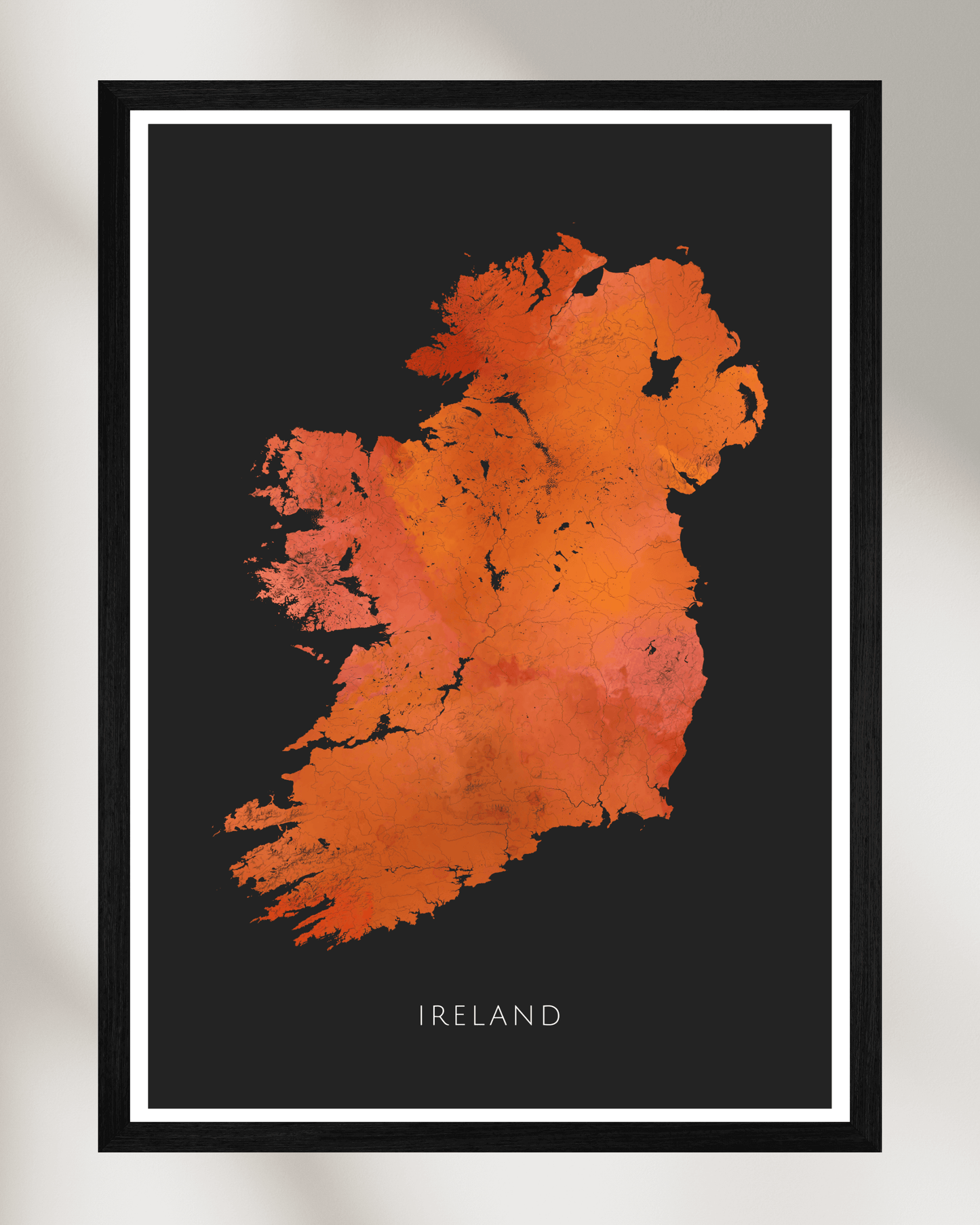 Ireland - Fine Art Map