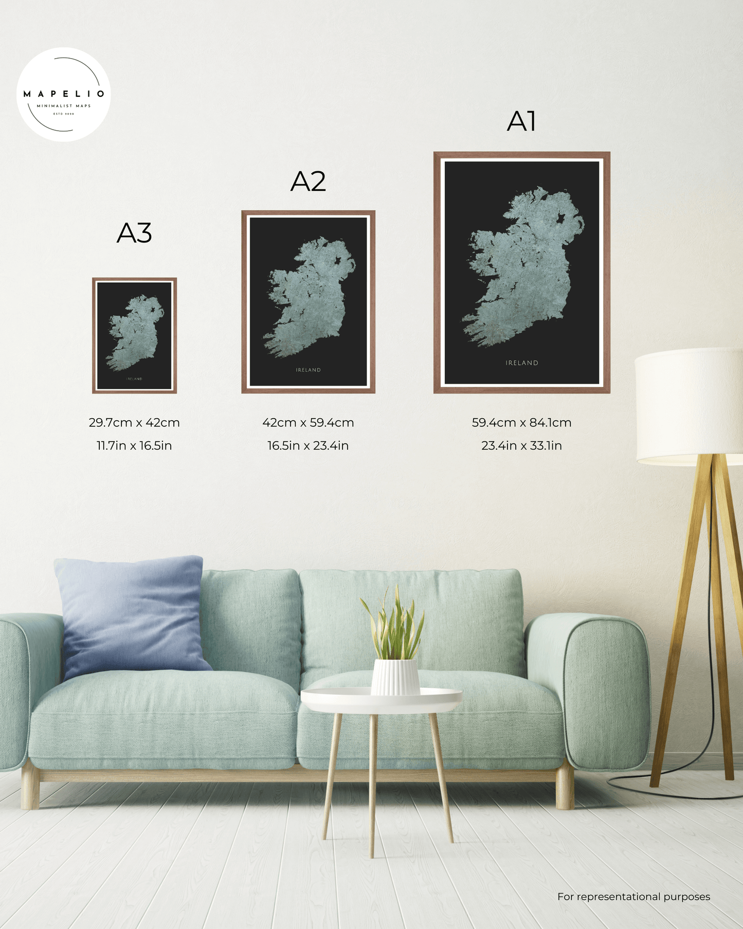 Ireland - Fine Art Map