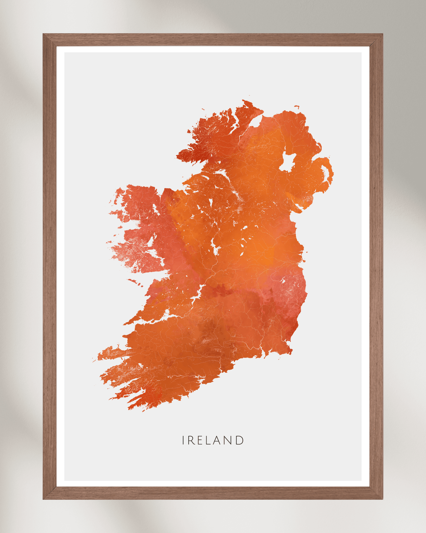 Ireland - Fine Art Map