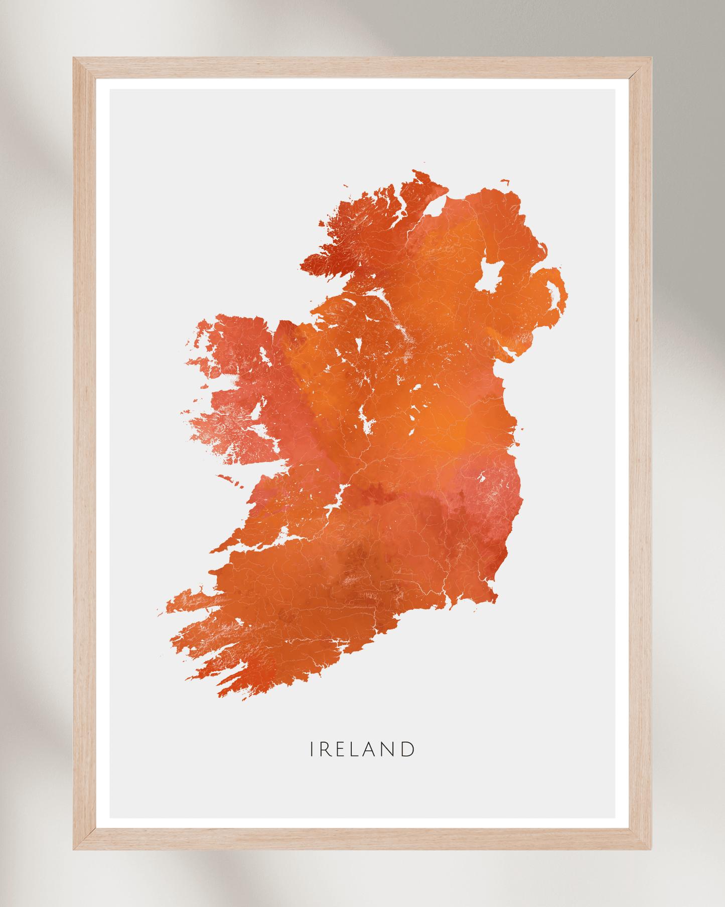 Ireland - Fine Art Map