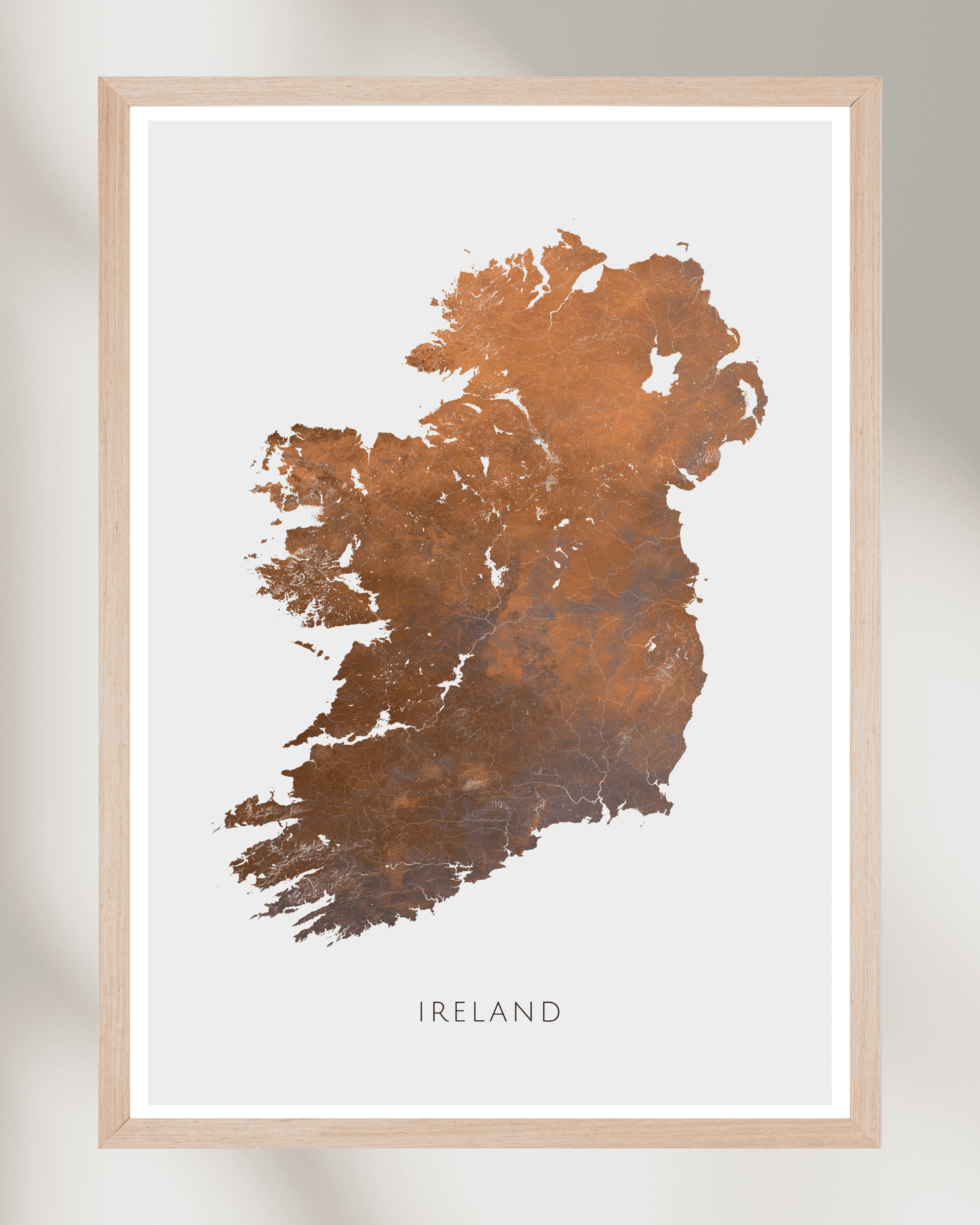 Ireland - Fine Art Map