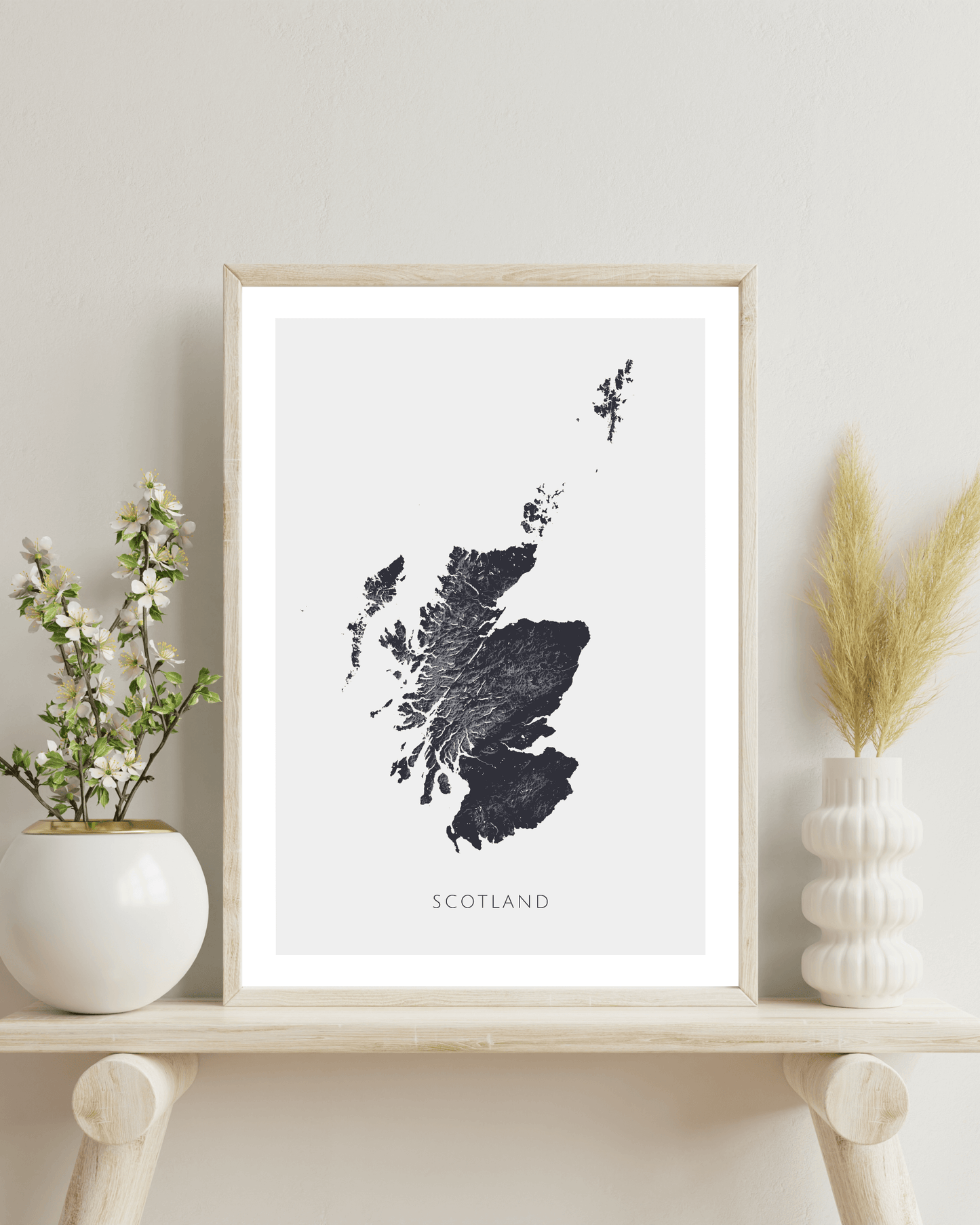 Scotland - Fine Art Map