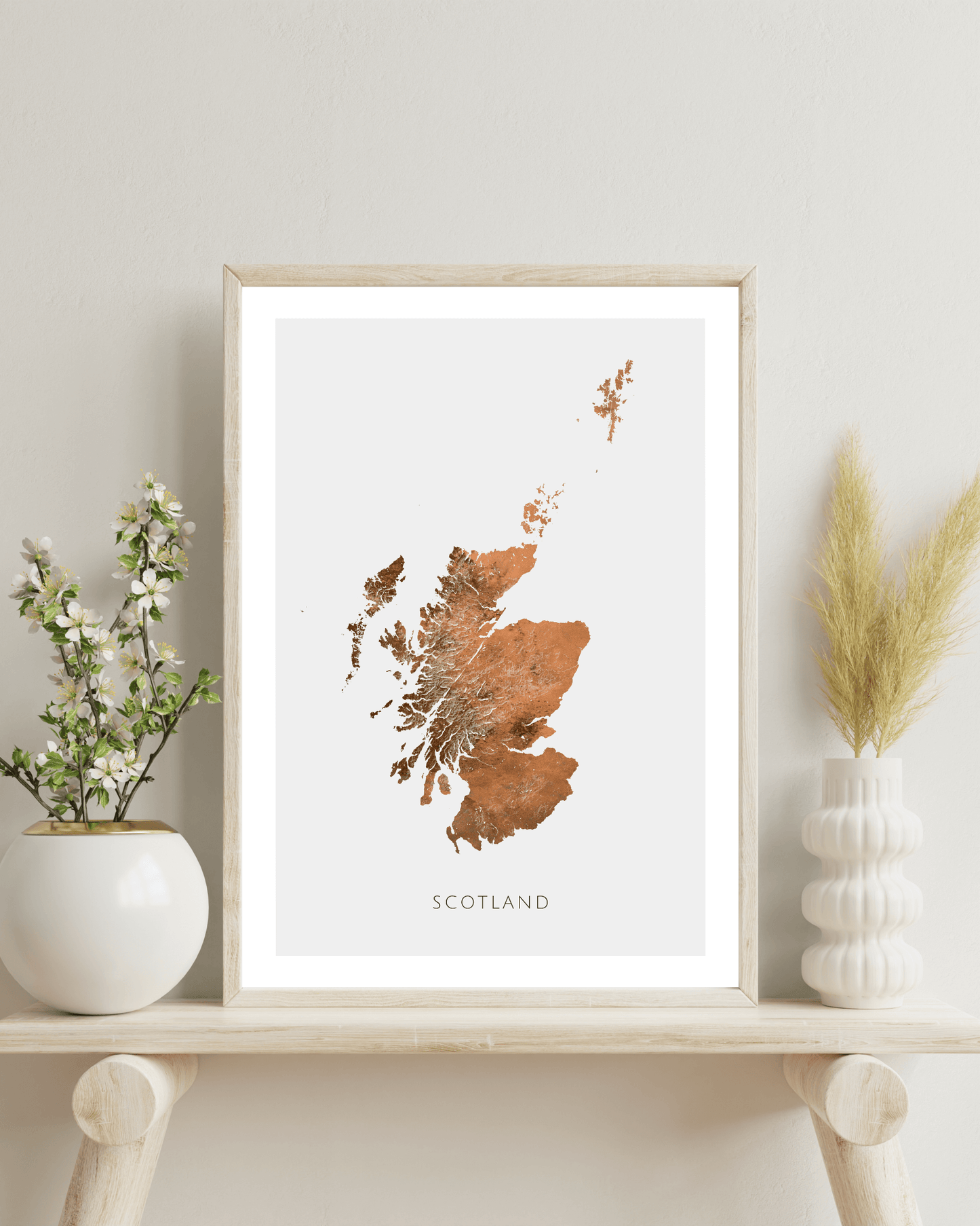 Scotland - Fine Art Map